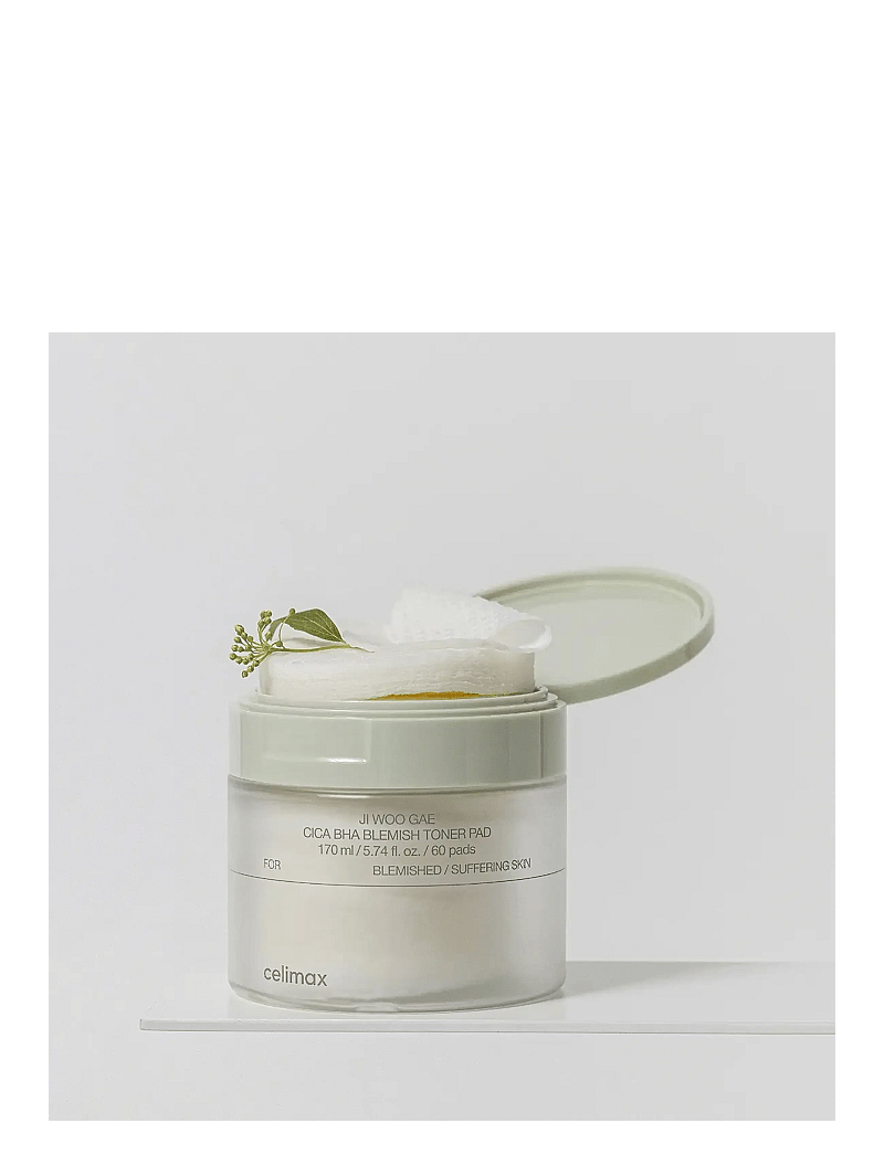 Celimax - Cica BHA Blemish Toner Pad - toonikupadjad - clear - 1