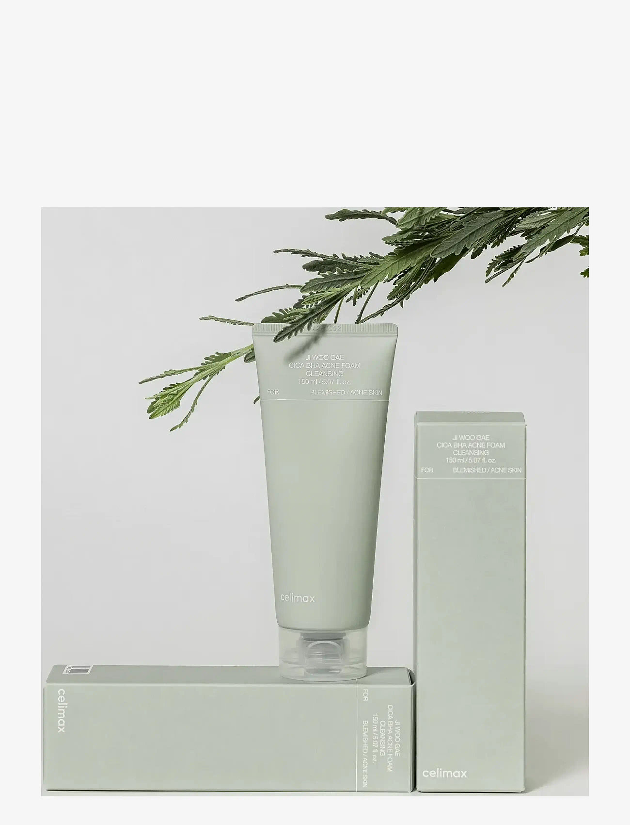Celimax - Cica BHA Acne Foam Cleansing - vaahtoavat puhdistusaineet - clear - 1