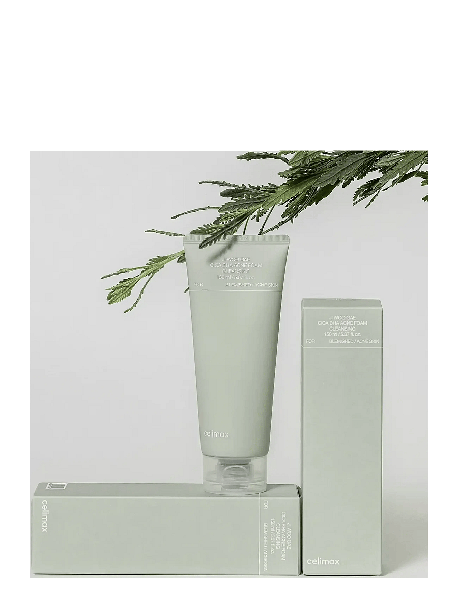 Celimax - Cica BHA Acne Foam Cleansing - puhastusvahud - clear - 1
