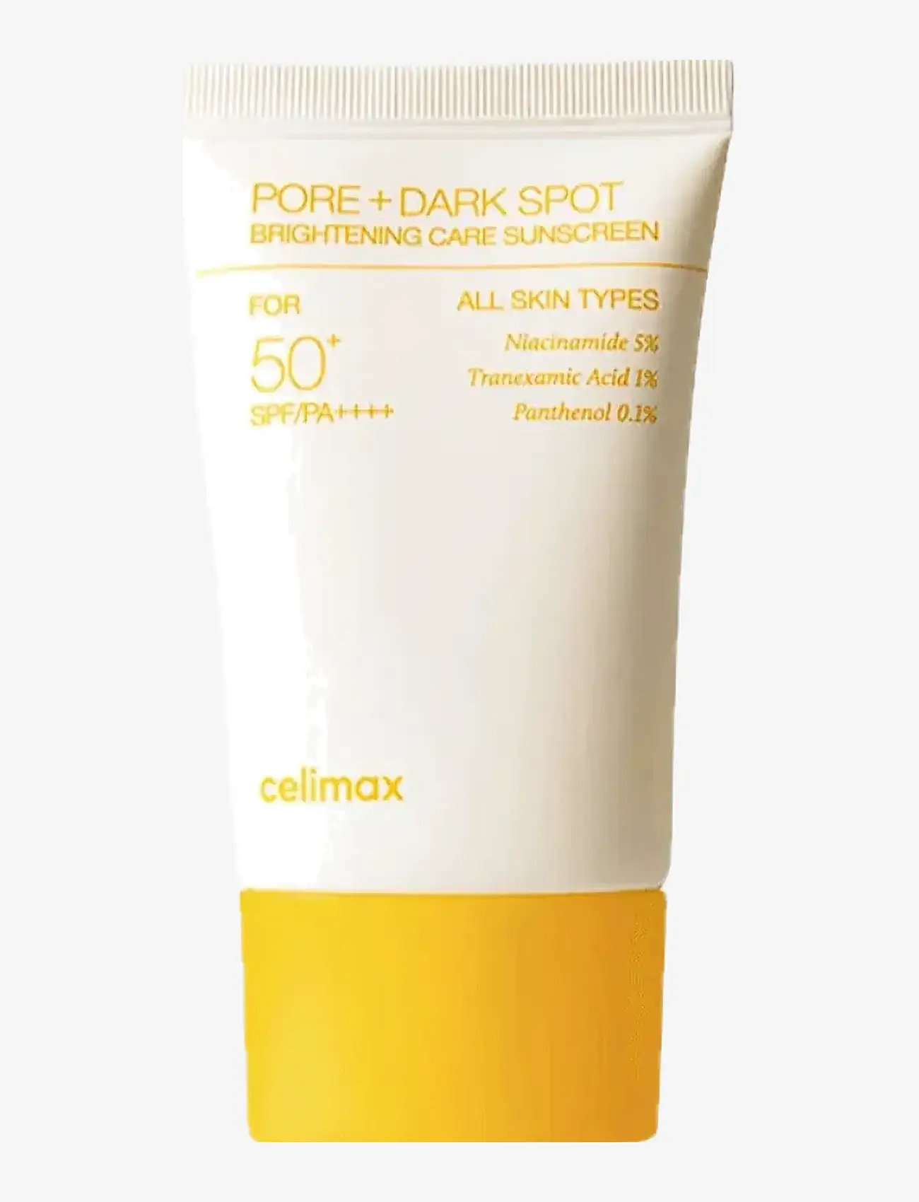Celimax - Pore + Dark Spot Brightening Care Sunscreen - näole - clear - 0