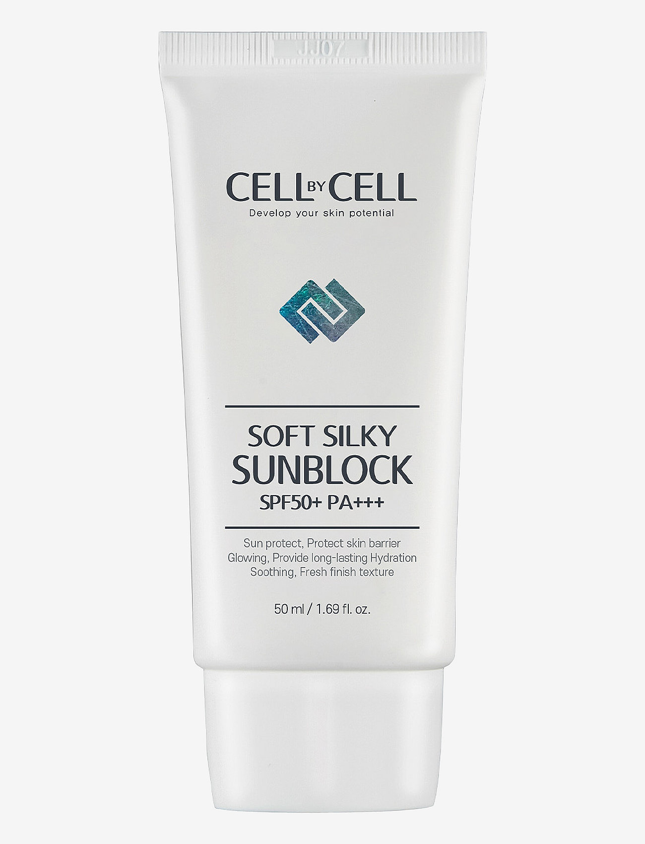 Cell by Cell - CellByCell  Soft Silky Sun Block, SPF50 - för kroppen - white - 1