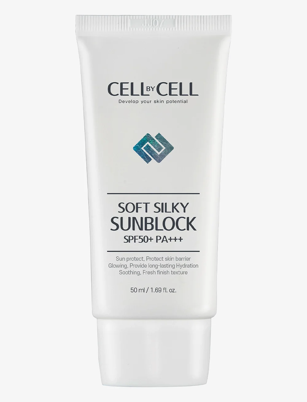 Cell by Cell - CellByCell Soft Silky Sun Block, SPF50 - för kroppen - white - 1
