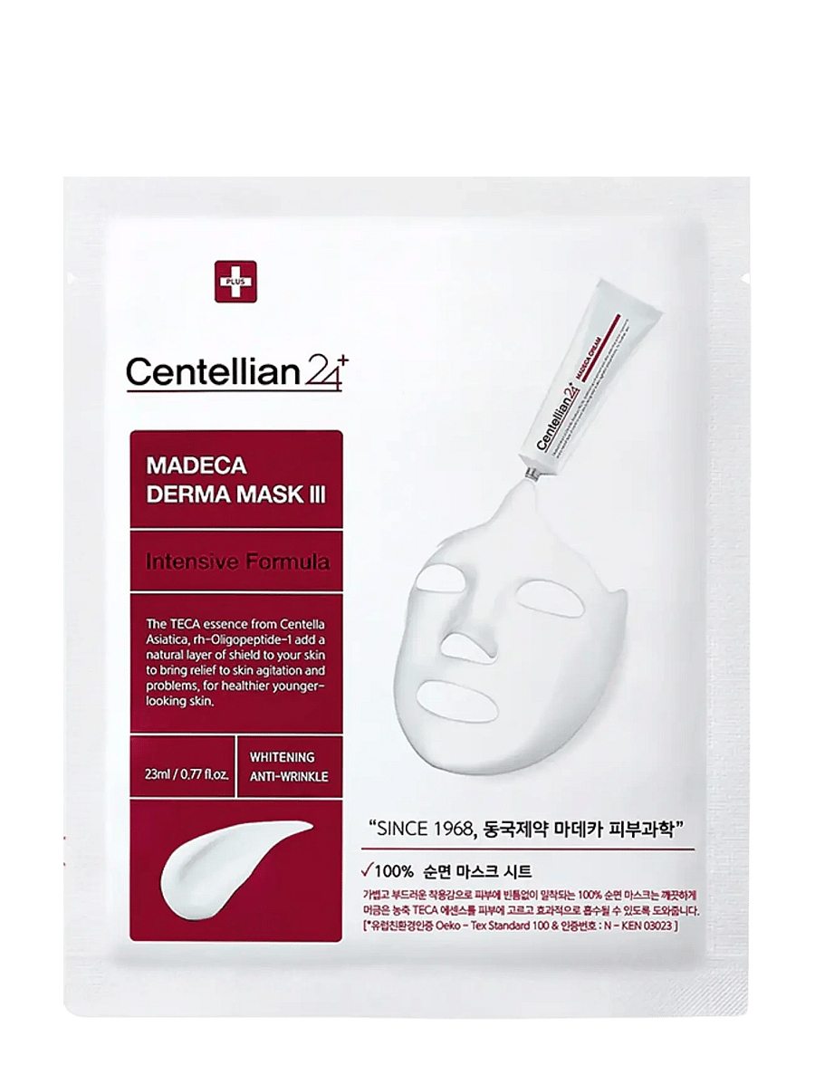 Centellian24 - Madeca Derma Mask III Intensive Formula - lehtmaskid - clear - 1
