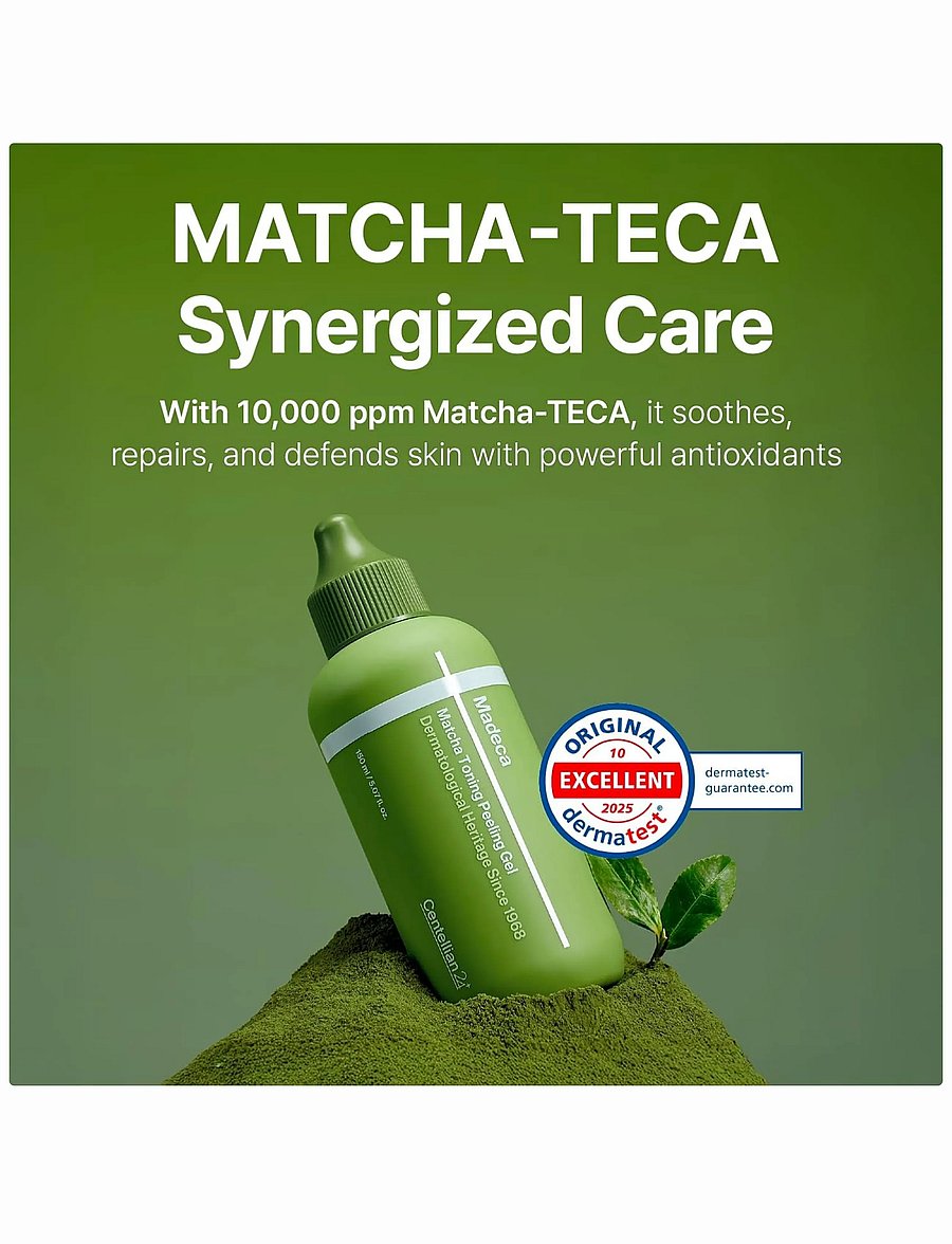 Centellian24 - Madeca Matcha Toning Peeling Gel - näo koorimine - clear - 4