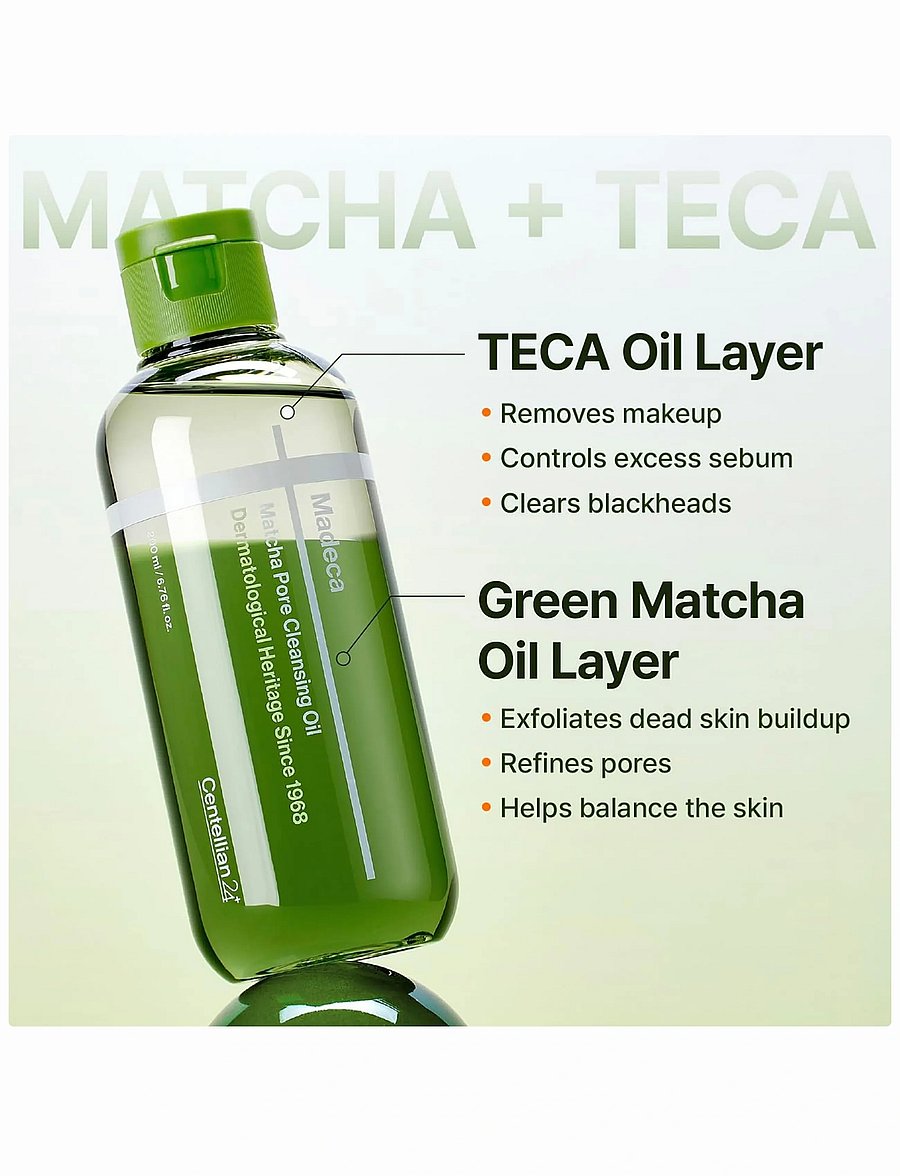 Centellian24 - Madeca Matcha Pore Cleansing Oil - puhastavad õlid - clear - 3