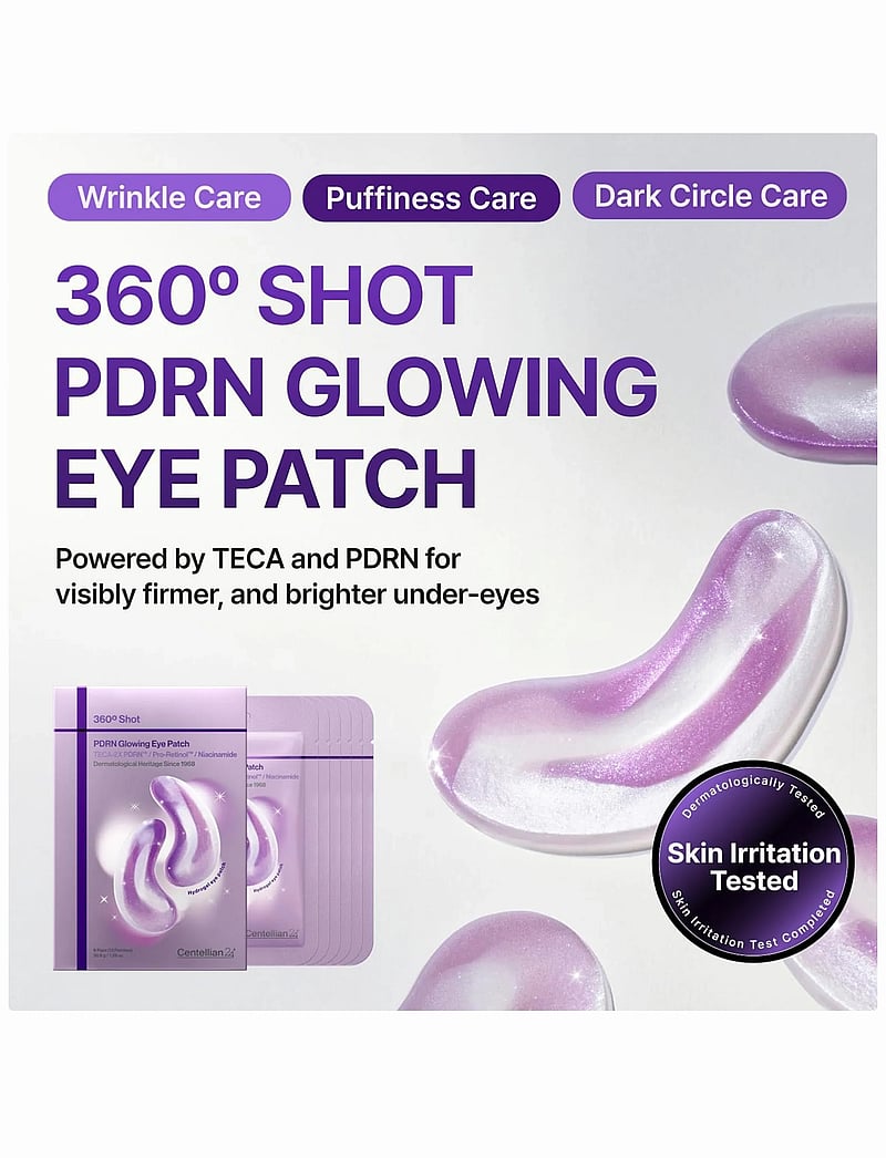Centellian24 - 360º Shot PDRN Glowing Eye Patch - silmaplaastrid - clear - 0