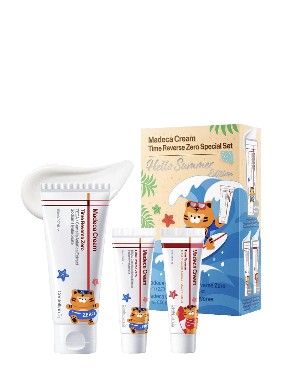 Centellian24 - Madeca Cream Time Reverse Zero Set Hello Summer Edition - giftset - clear - 1