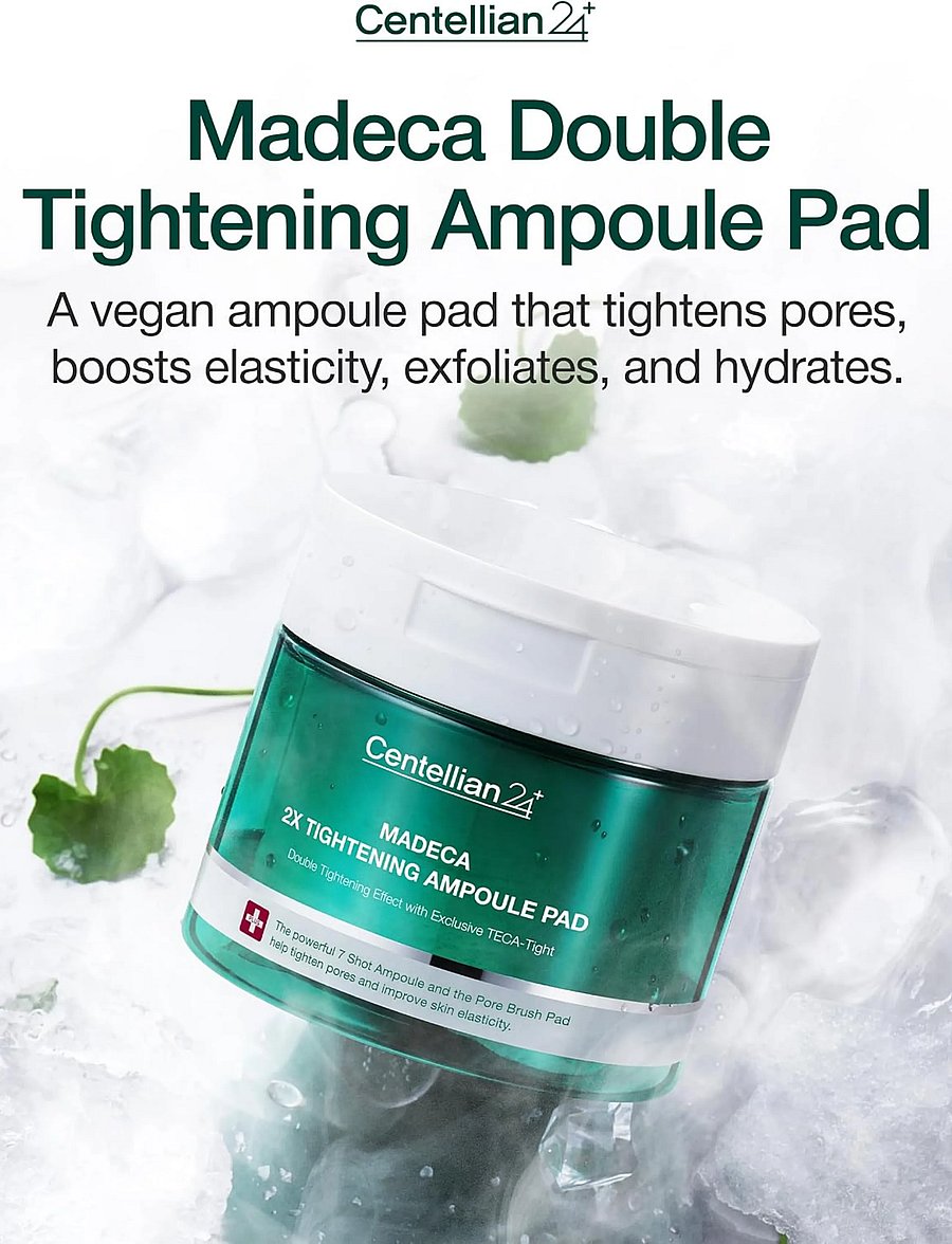 Centellian24 - Madeca Double Tightening Ampoule Pad - toner pads - clear - 0