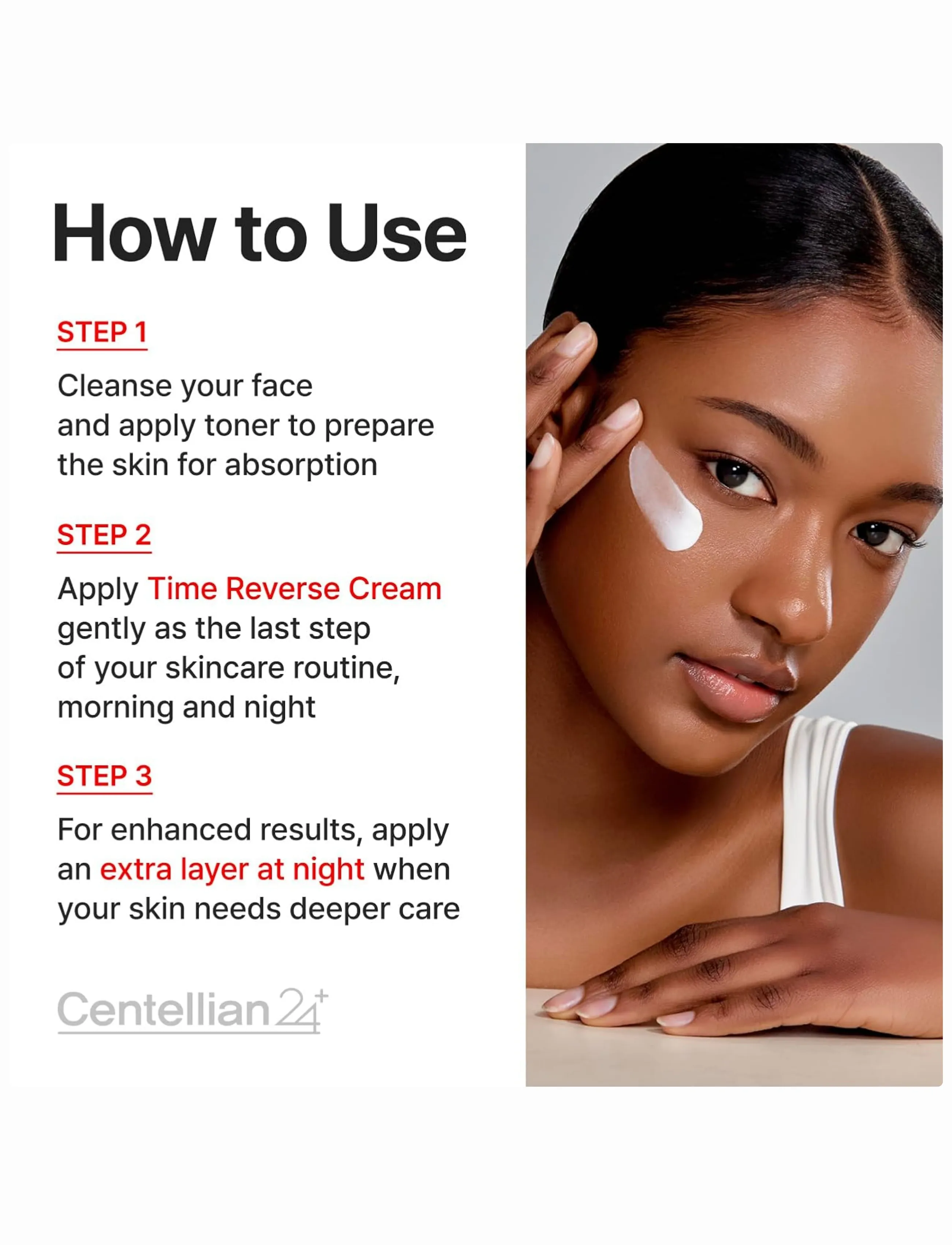 Centellian24 - Madeca Cream Time Reverse - ansigspleje - clear - 5