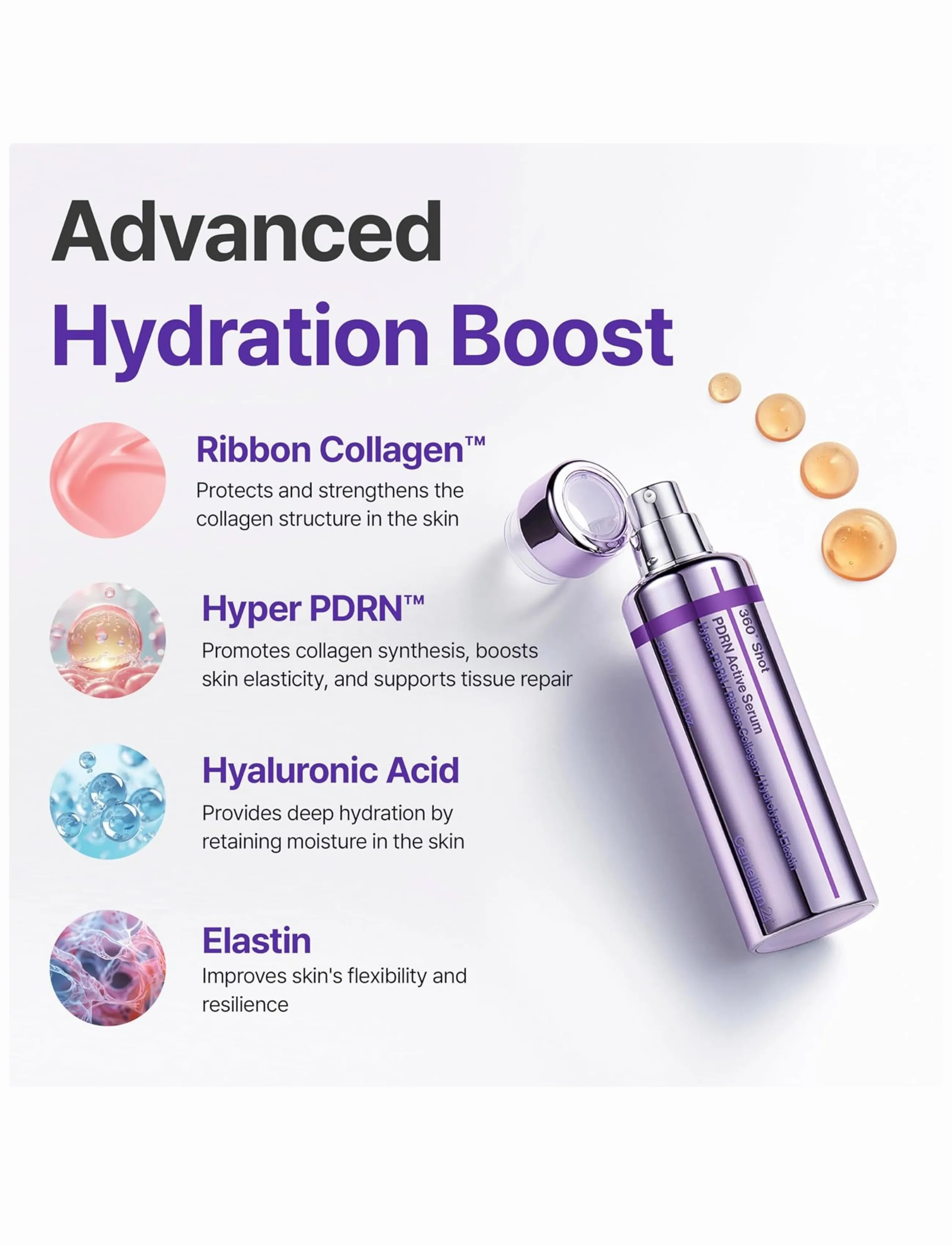 Centellian24 - 360º Shot PDRN Active Serum - serum - clear - 4