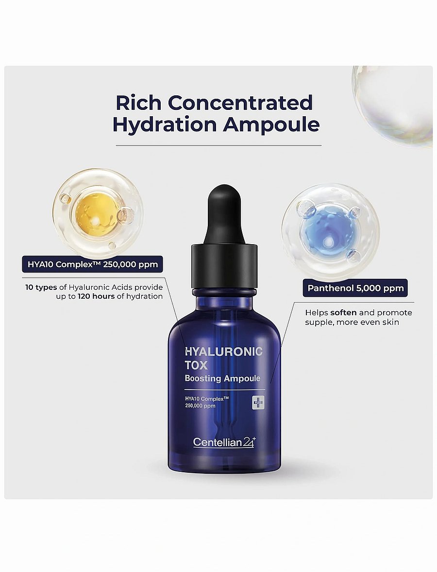 Centellian24 - Hyaluronic Tox Boosting Ampoule - serum - clear - 2