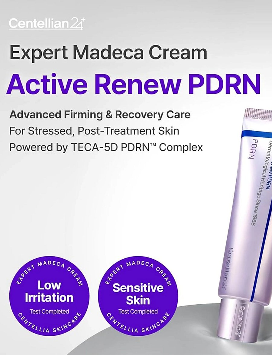 Centellian24 - Expert Madeca Cream Active Renew PDRN - päevakreemid - clear - 0