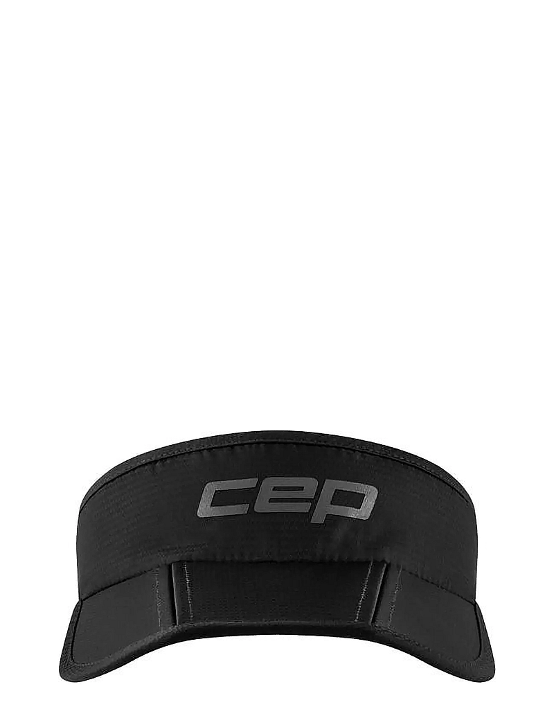 CEP - CORE RUN FOLDABLE VISOR - nokamütsid - black - 1