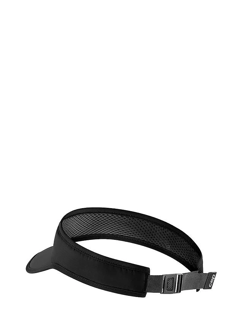 CEP - CORE RUN FOLDABLE VISOR - nokamütsid - black - 2