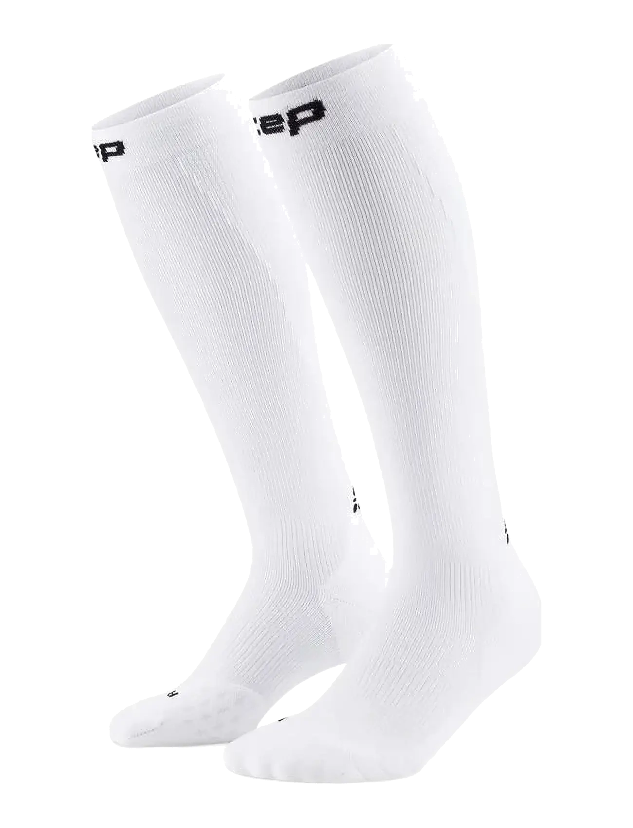 CEP CORE RUN SOCKS, TALL, 5.0 - Erbjudanden - WHITE / white