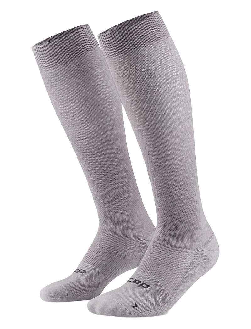 CEP - CORE FLIGHT SOCKS, TALL, 2.0 - underwear & socks - light grey - 0