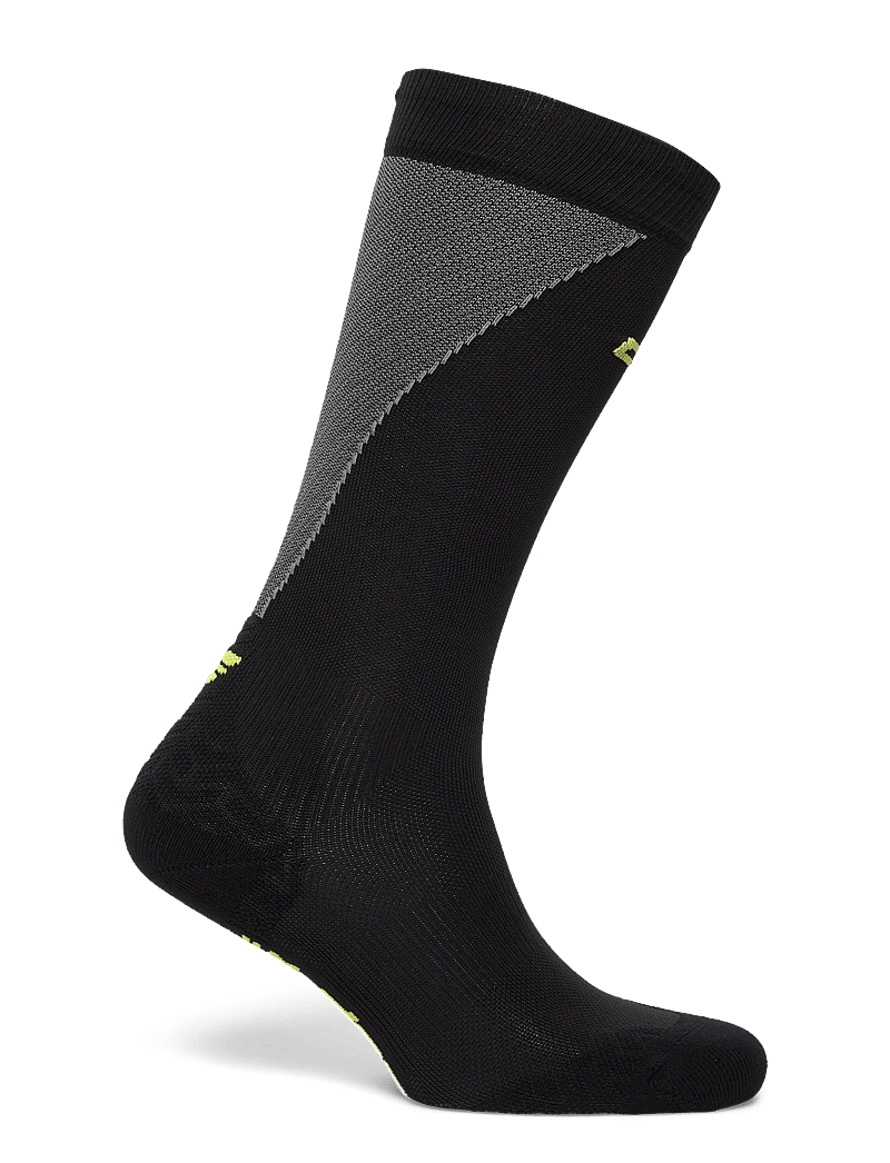 CEP - CORE RUN ULTRALIGHT SOCKS, TALL, 4.0 - kousen - black/grey - 1