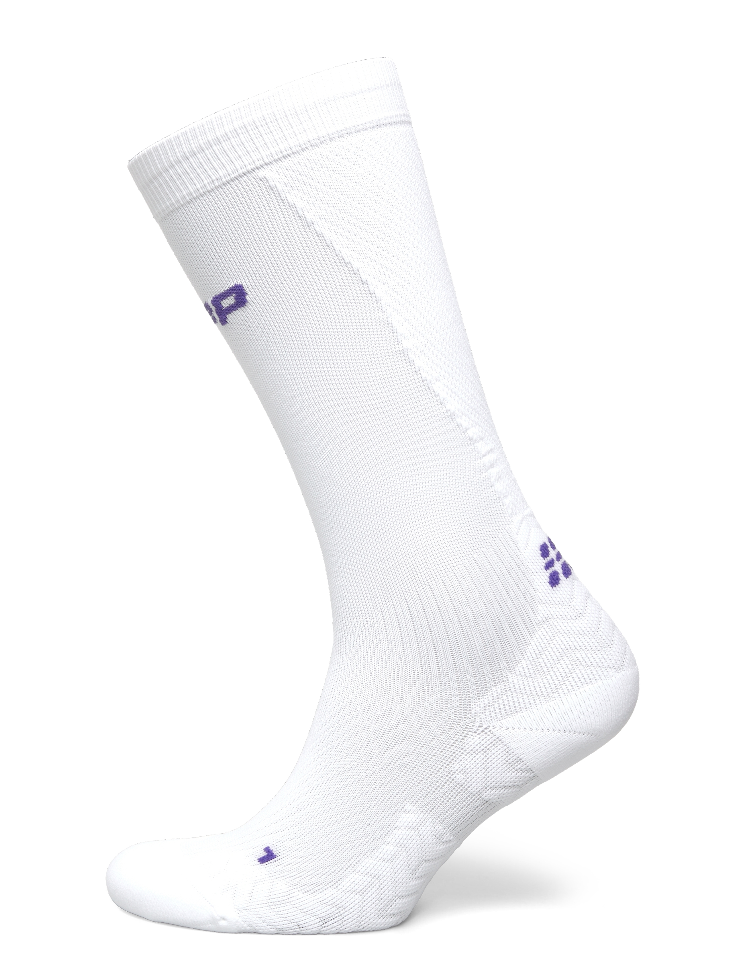 CEP Core Run Ultralight Socks, Tall, 4.0, Kvinder, Høje Løbestrømper, Hvid, Str: IV