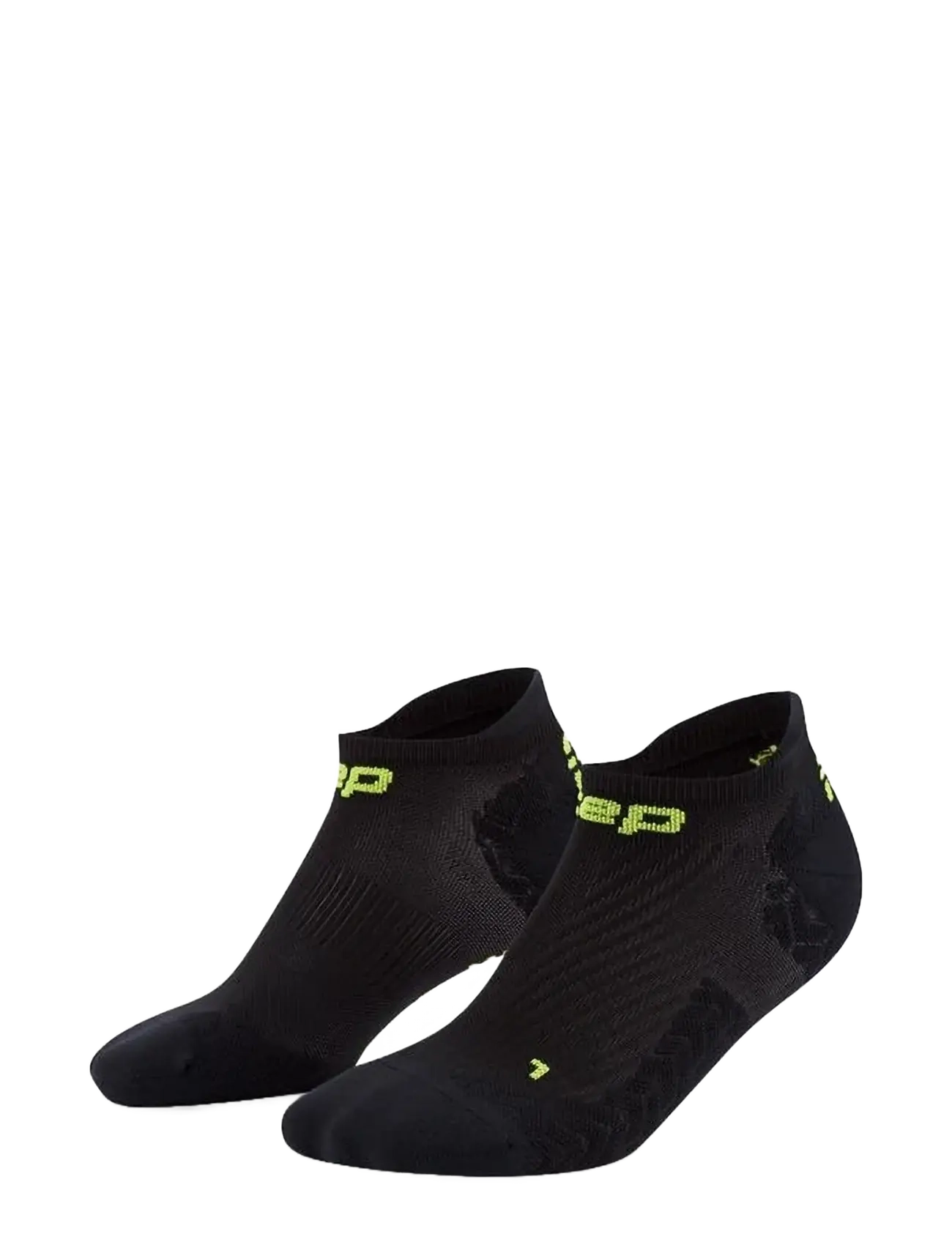 CEP CORE RUN ULTRALIGHT SOCKS, NO SHOW, 4.0 - Riided - BLACK / black