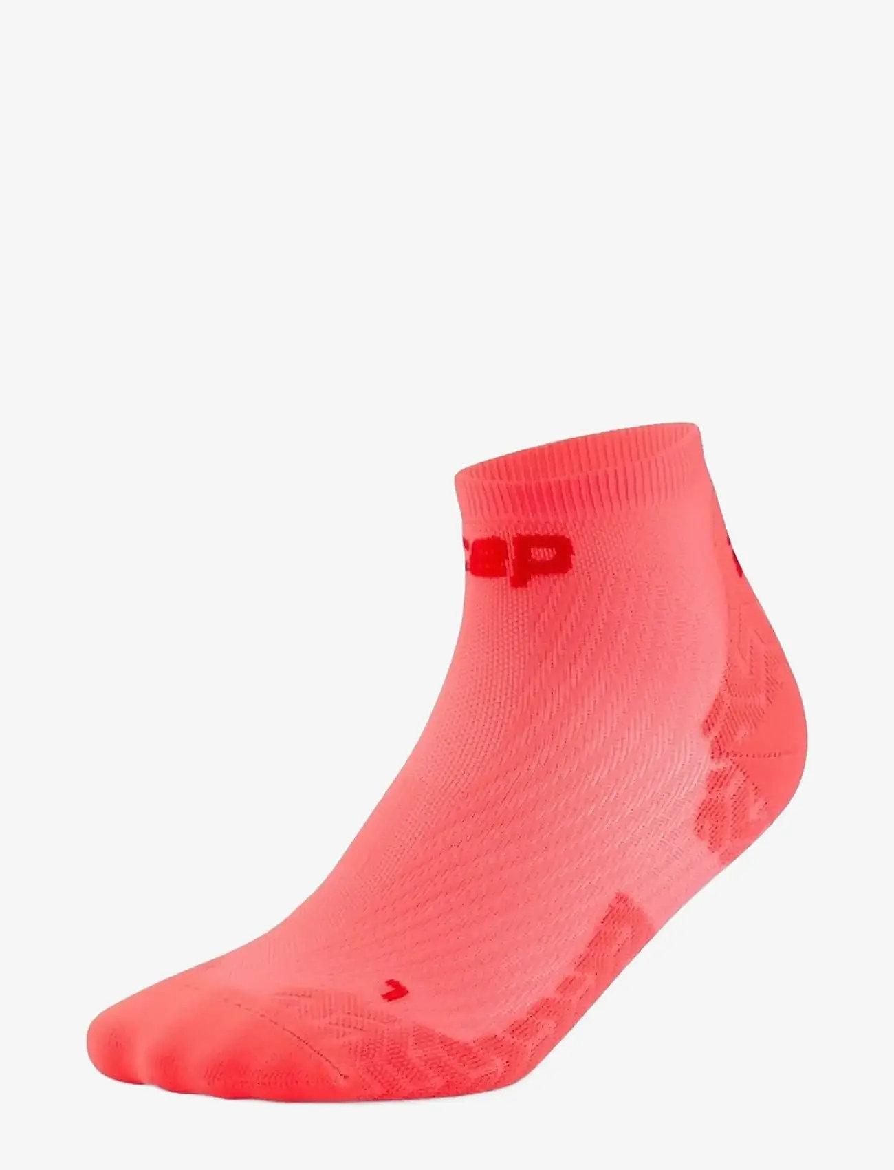 CEP - CORE RUN ULTRALIGHT SOCKS, LOW CUT, 4.0 - underwear & socks - neon coral/red - 1