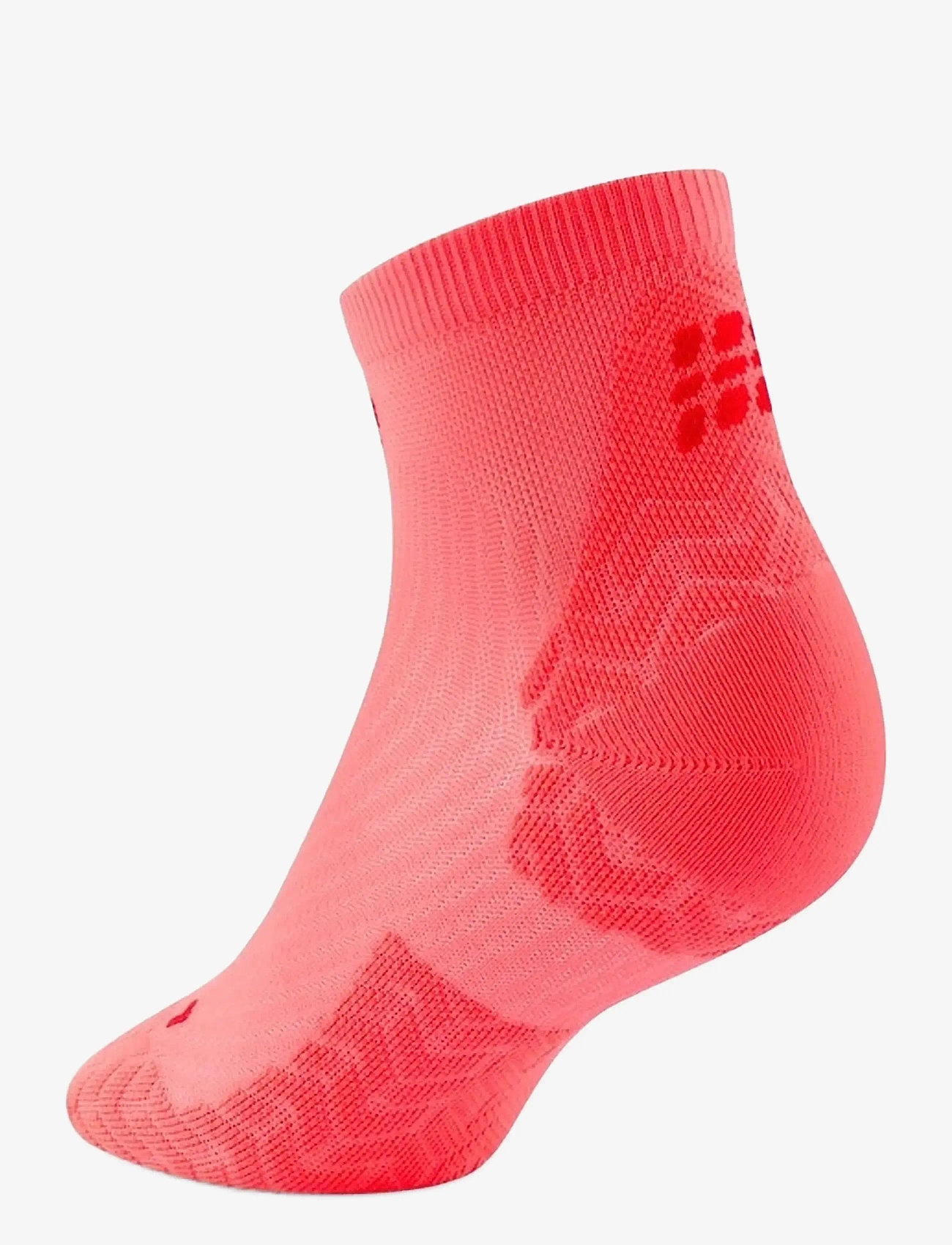 CEP - CORE RUN ULTRALIGHT SOCKS, LOW CUT, 4.0 - underwear & socks - neon coral/red - 2