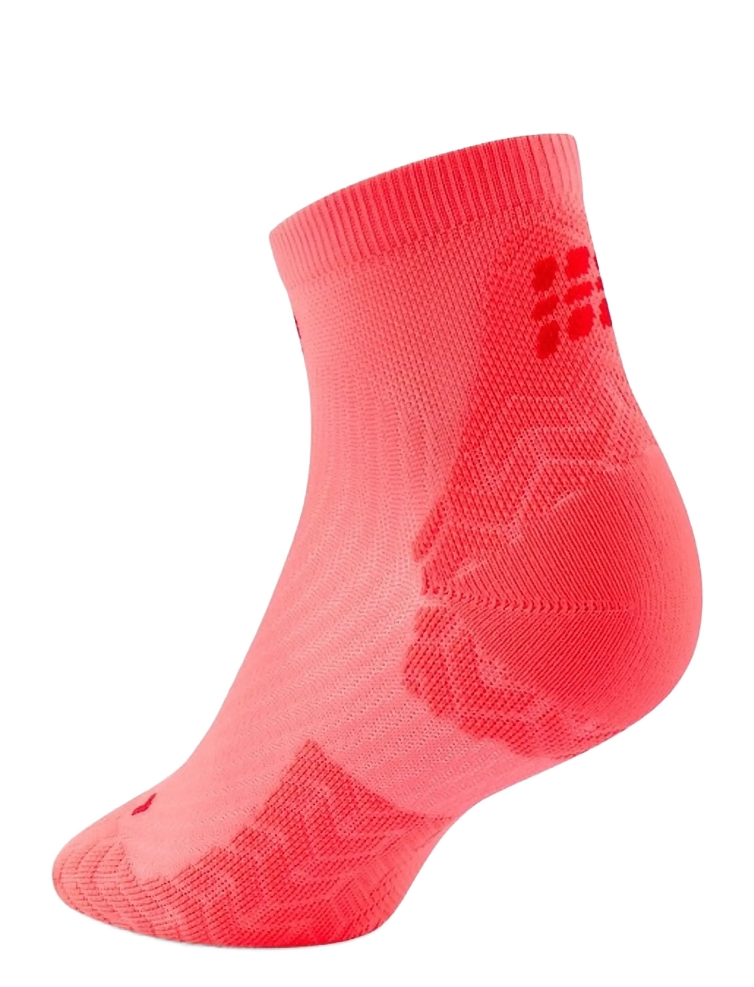 CEP - CORE RUN ULTRALIGHT SOCKS, LOW CUT, 4.0 - undertøj og sokker - neon coral/red - 2