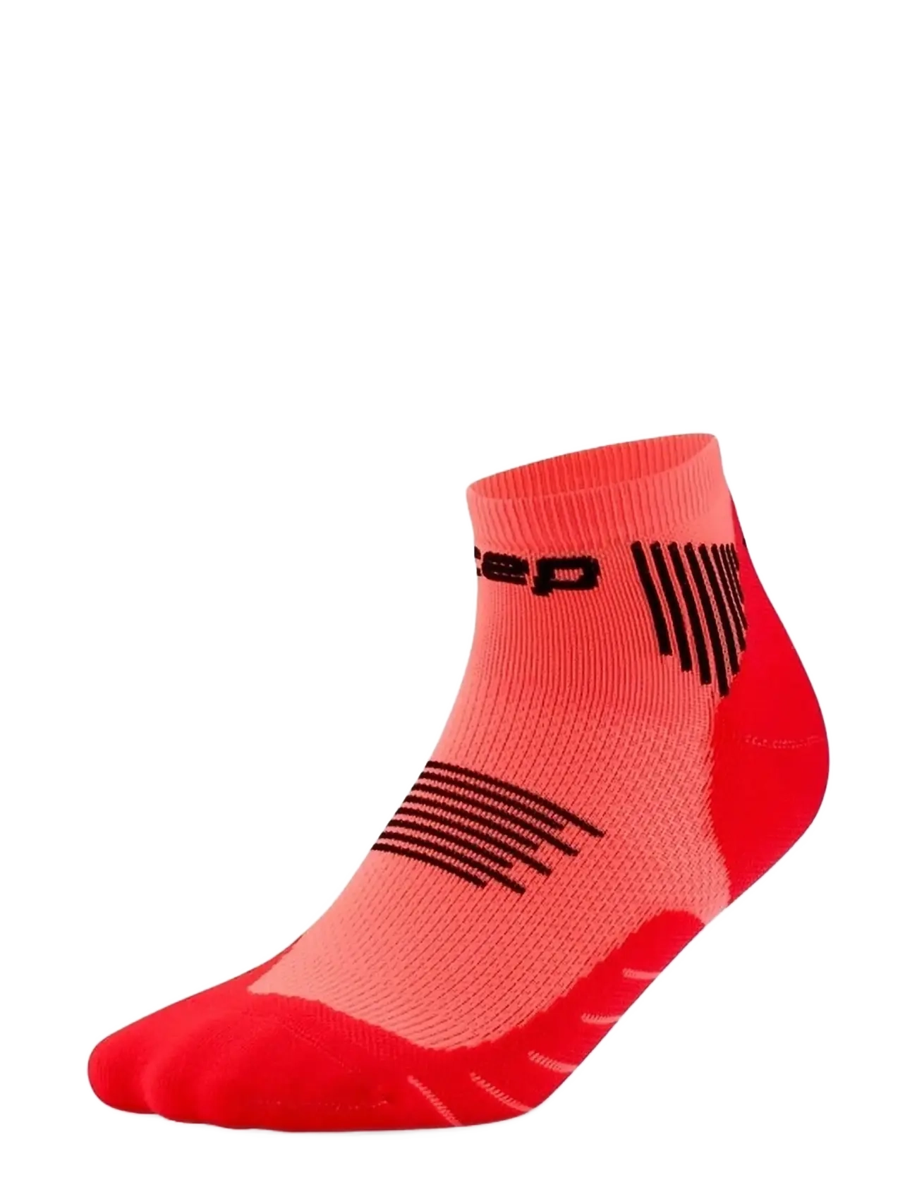 CEP - CORE RUN SOCKS, LOW CUT, 5.0 - sous-vêtements et chaussettes - neon coral - 1