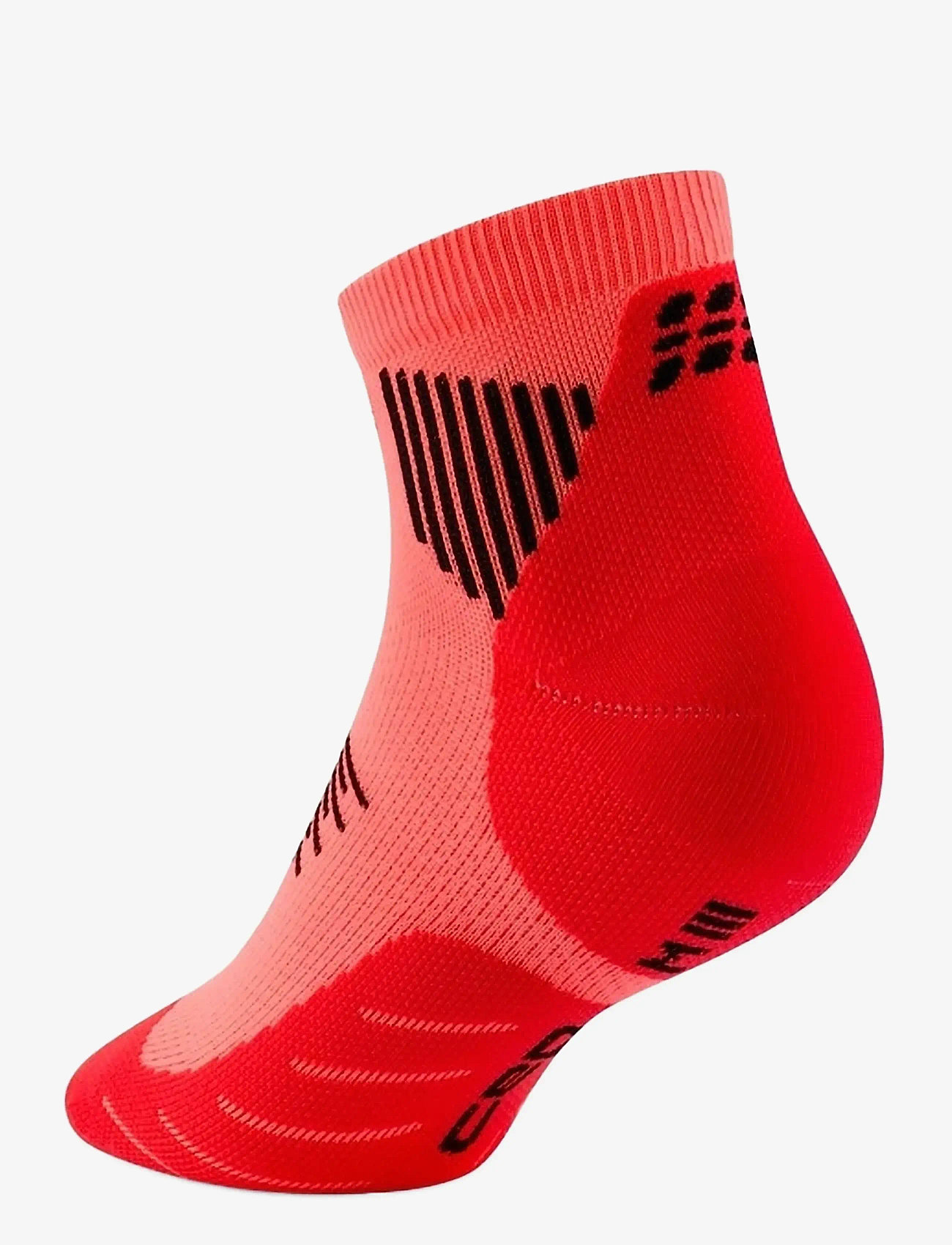 CEP - CORE RUN SOCKS, LOW CUT, 5.0 - riided - neon coral - 2