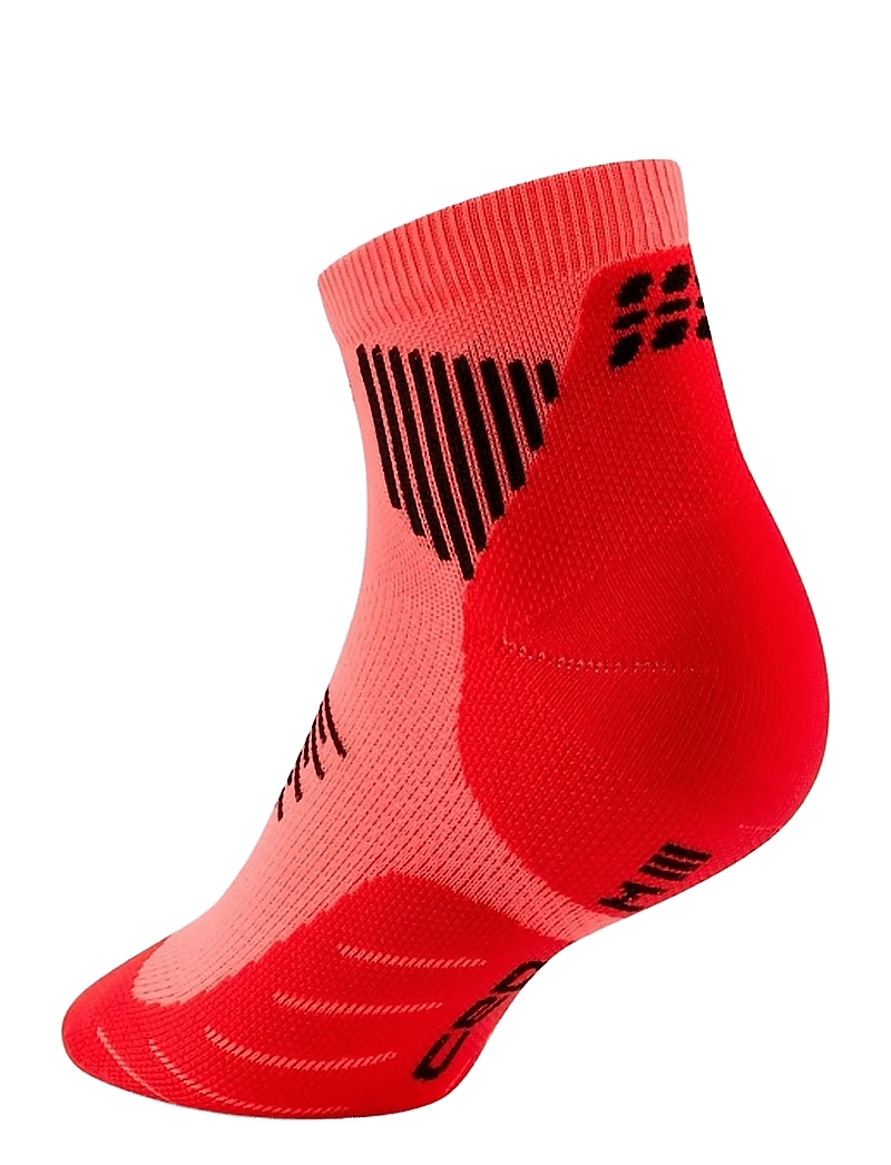 CEP - CORE RUN SOCKS, LOW CUT, 5.0 - riided - neon coral - 2