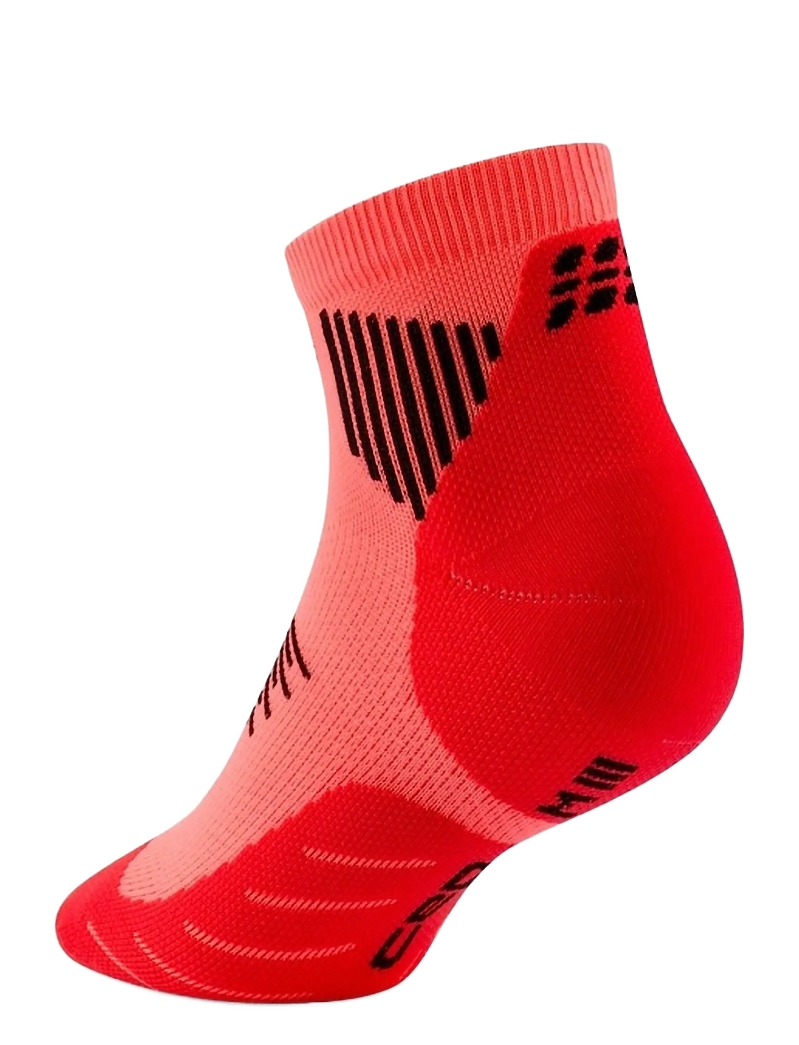 CEP - CORE RUN SOCKS, LOW CUT, 5.0 - sous-vêtements et chaussettes - neon coral - 2