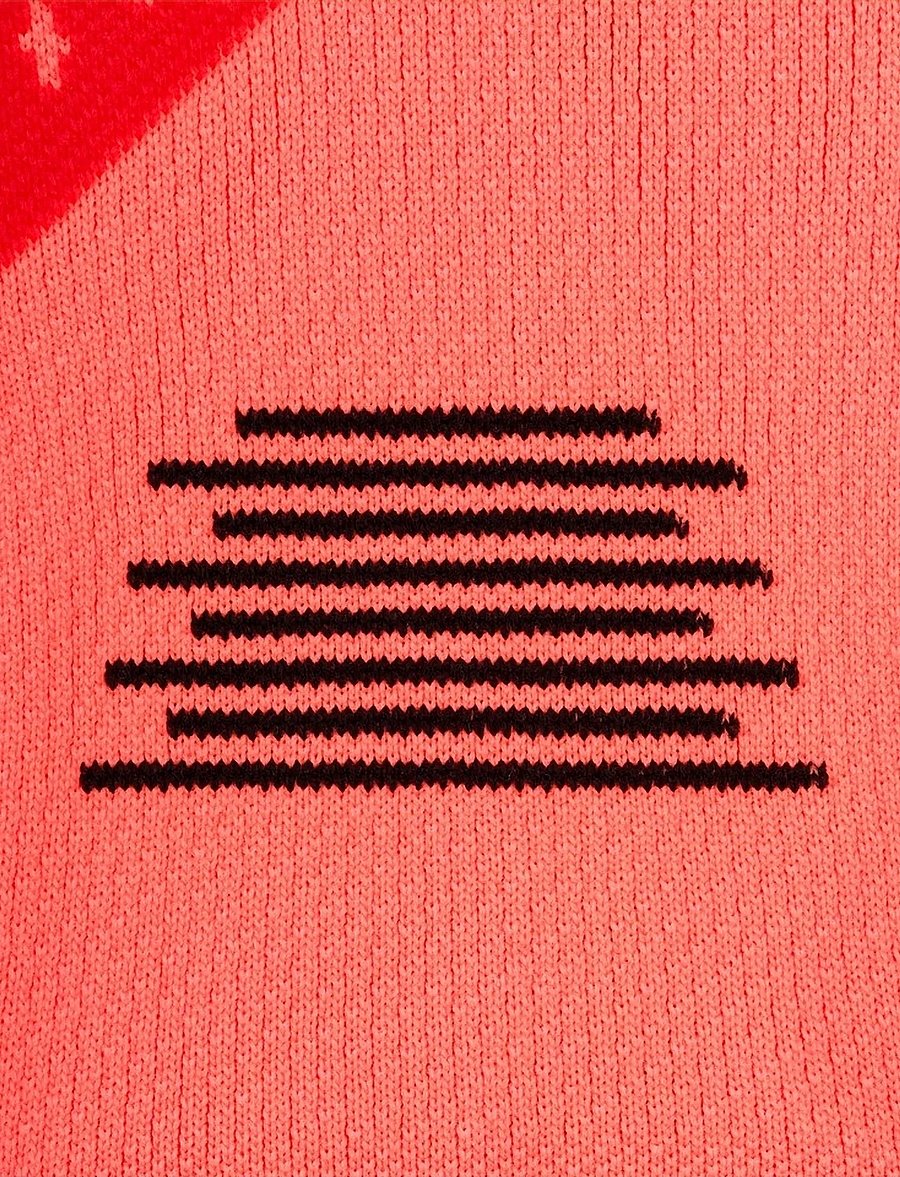 CEP - CORE RUN SOCKS, LOW CUT, 5.0 - sous-vêtements et chaussettes - neon coral - 4