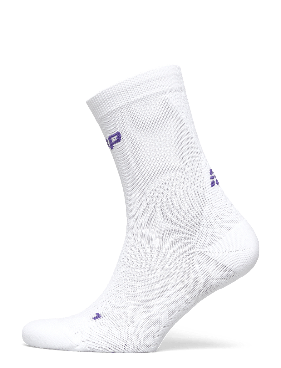 CEP - CORE RUN ULTRALIGHT SOCKS, MID CUT, 4.0 - underkläder och strumpor - white - 0