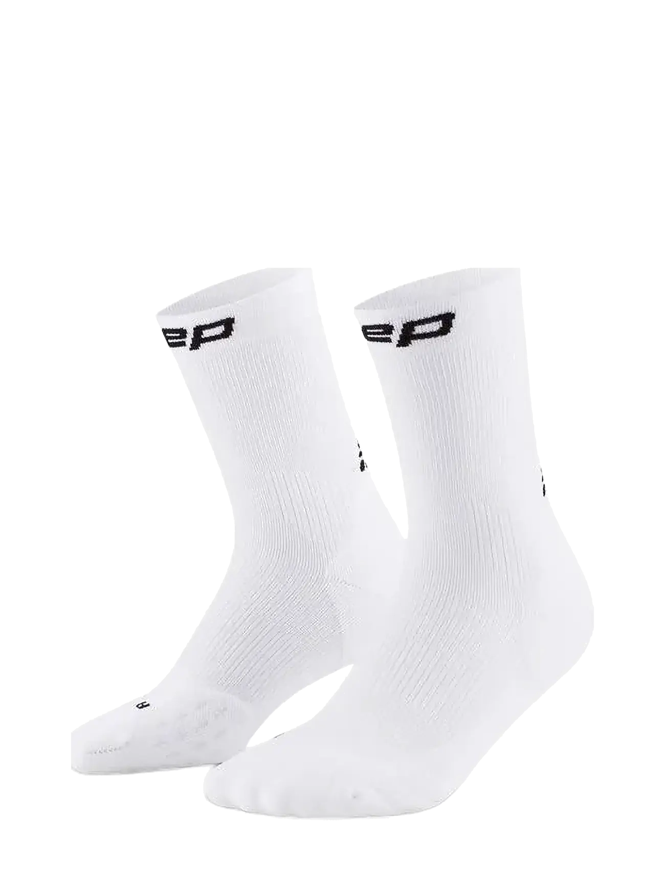CEP Core Run Socks, Mid Cut, 5.0, 37-40, White, Sport Clothing > Sport Socks, Dame