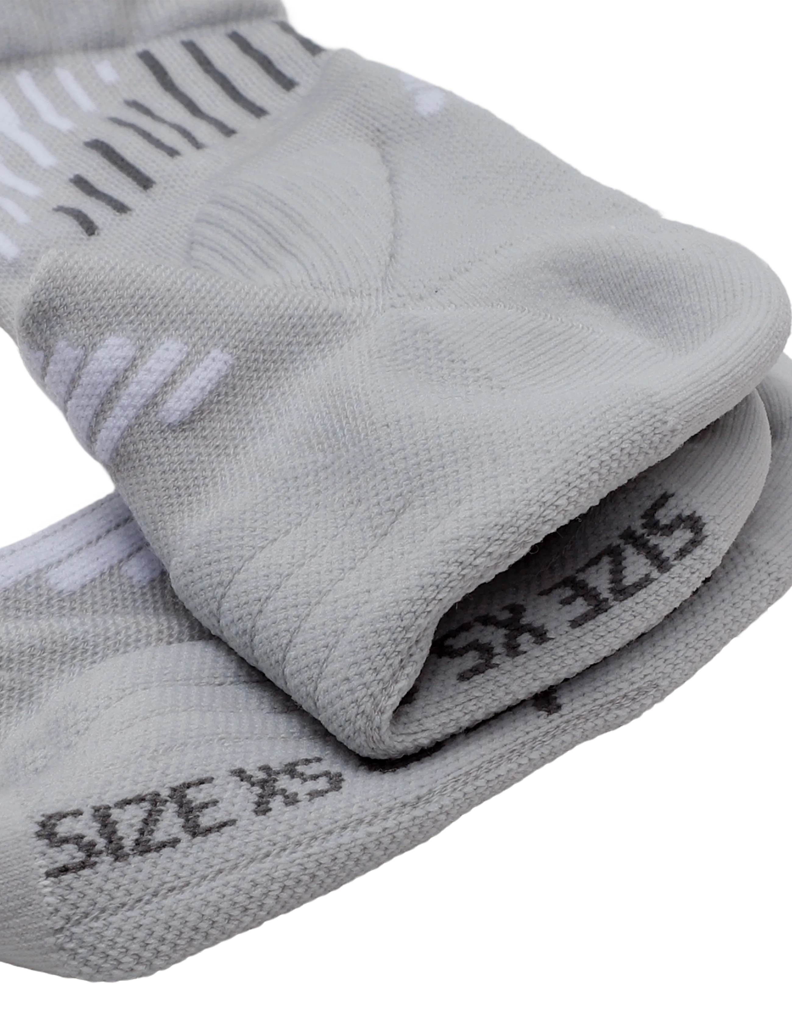 CEP - CORE RUN MERINO SOCKS, MID CUT, 3.0 - grey/white - 2
