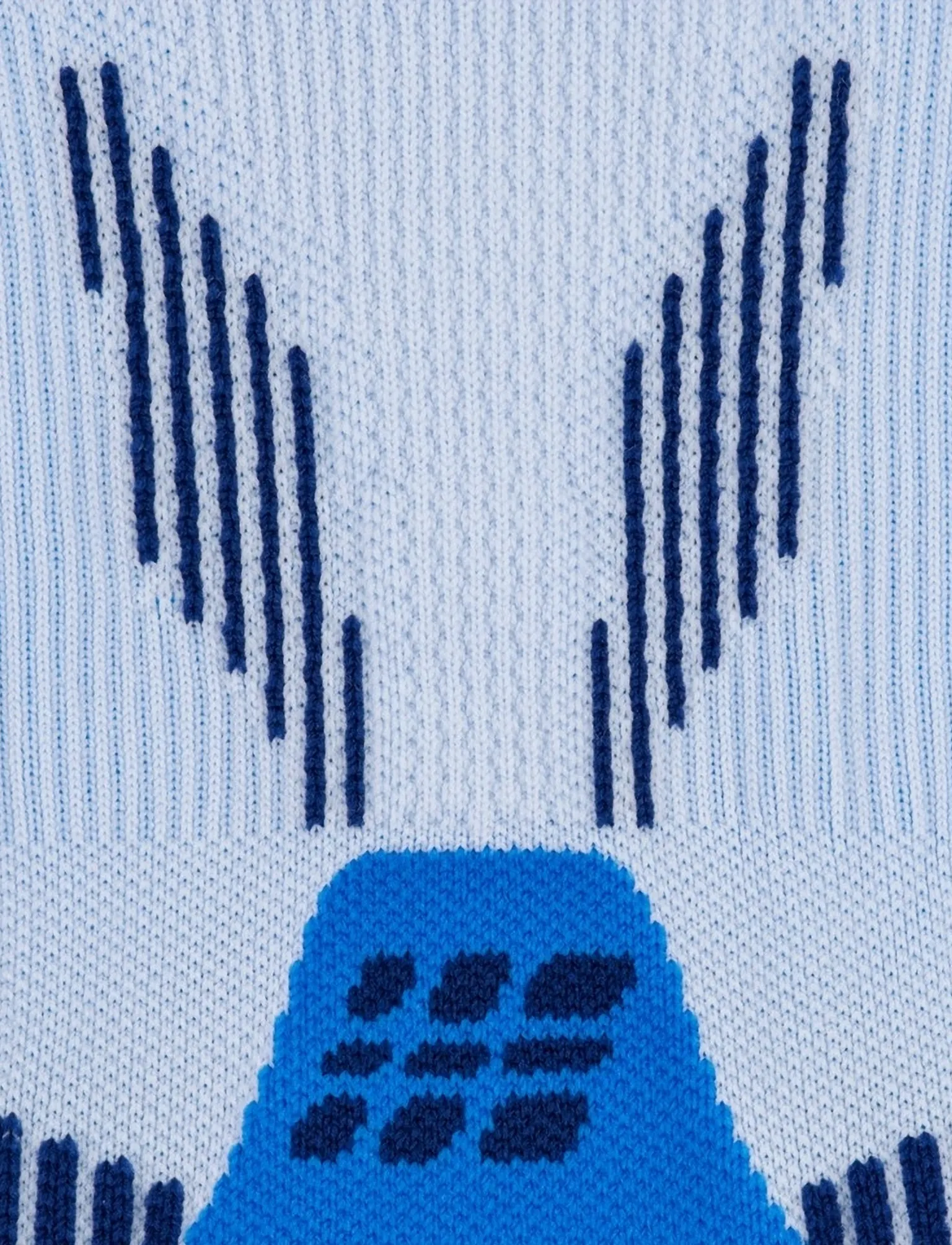 CEP - CORE RUN SOCKS, MID CUT, 5.0 - bielizna i skarpetki - blue/ice - 4