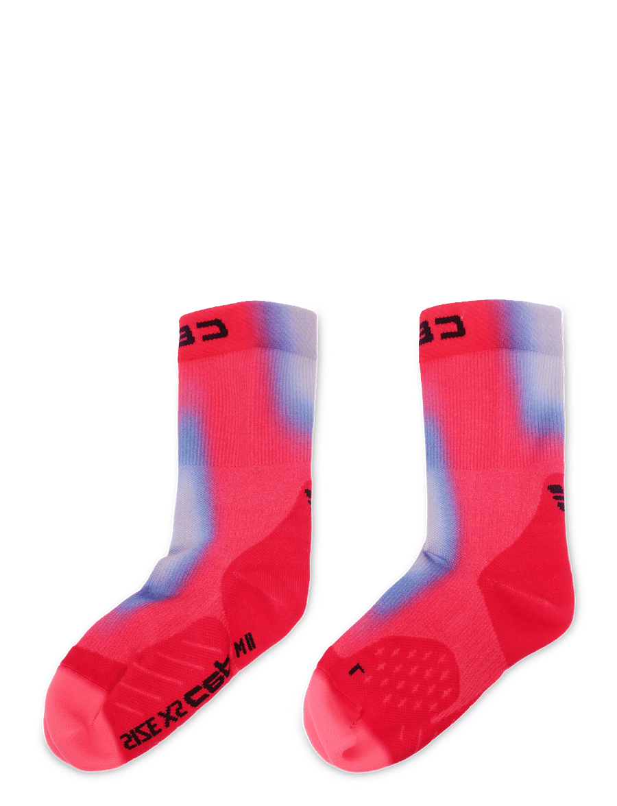 CEP - CORE RUN EDT. GRADIENT SOCKS, MID CUT, 5.0 - pink/blue - 1
