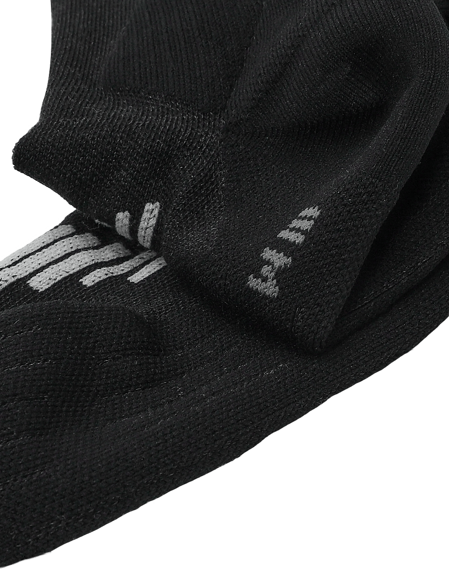 CEP - CORE RUN MERINO SOCKS, MID CUT, 3.0 - black/white - 2