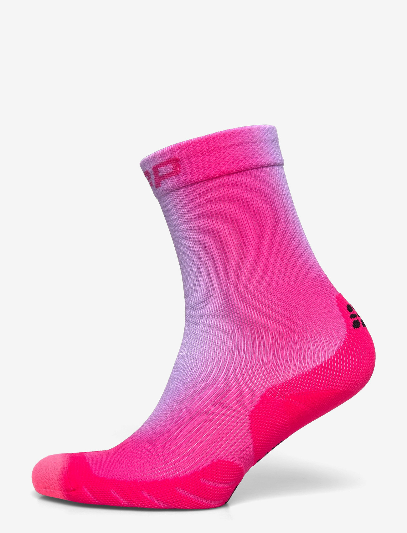 CEP - CORE RUN EDT. GRADIENT SOCKS, MID CUT, 5.0 - undertøj og sokker - lilac/pink - 0