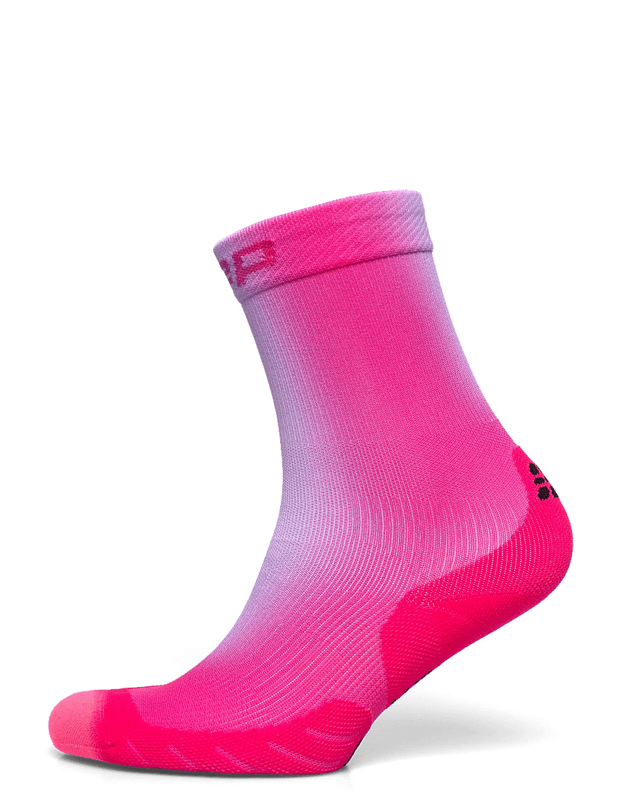 CEP - CORE RUN EDT. GRADIENT SOCKS, MID CUT, 5.0 - undertøj og sokker - lilac/pink - 0