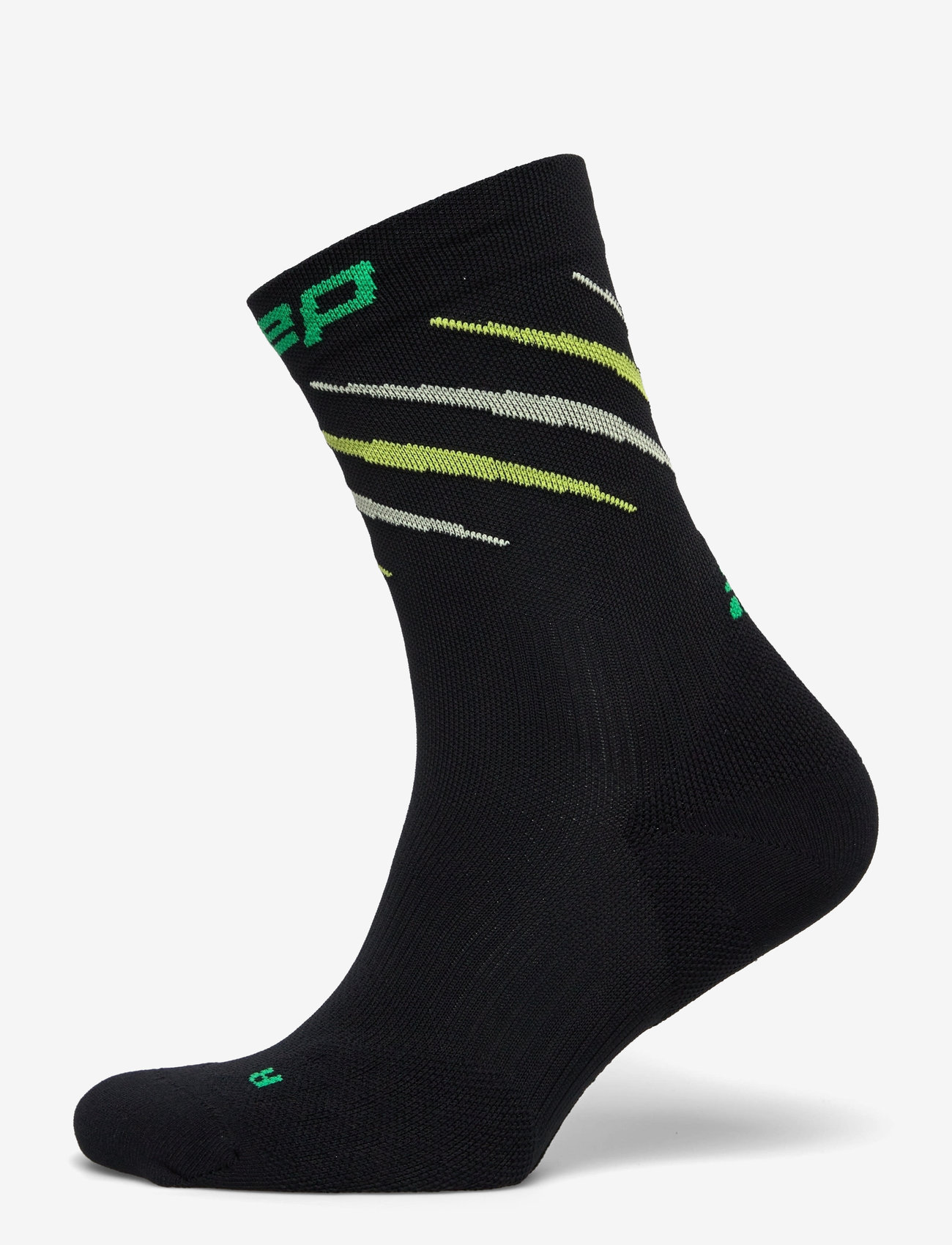 CEP - RUN EDT. CLAWS SOCKS, MID CUT - tøj - black/green mix - 0