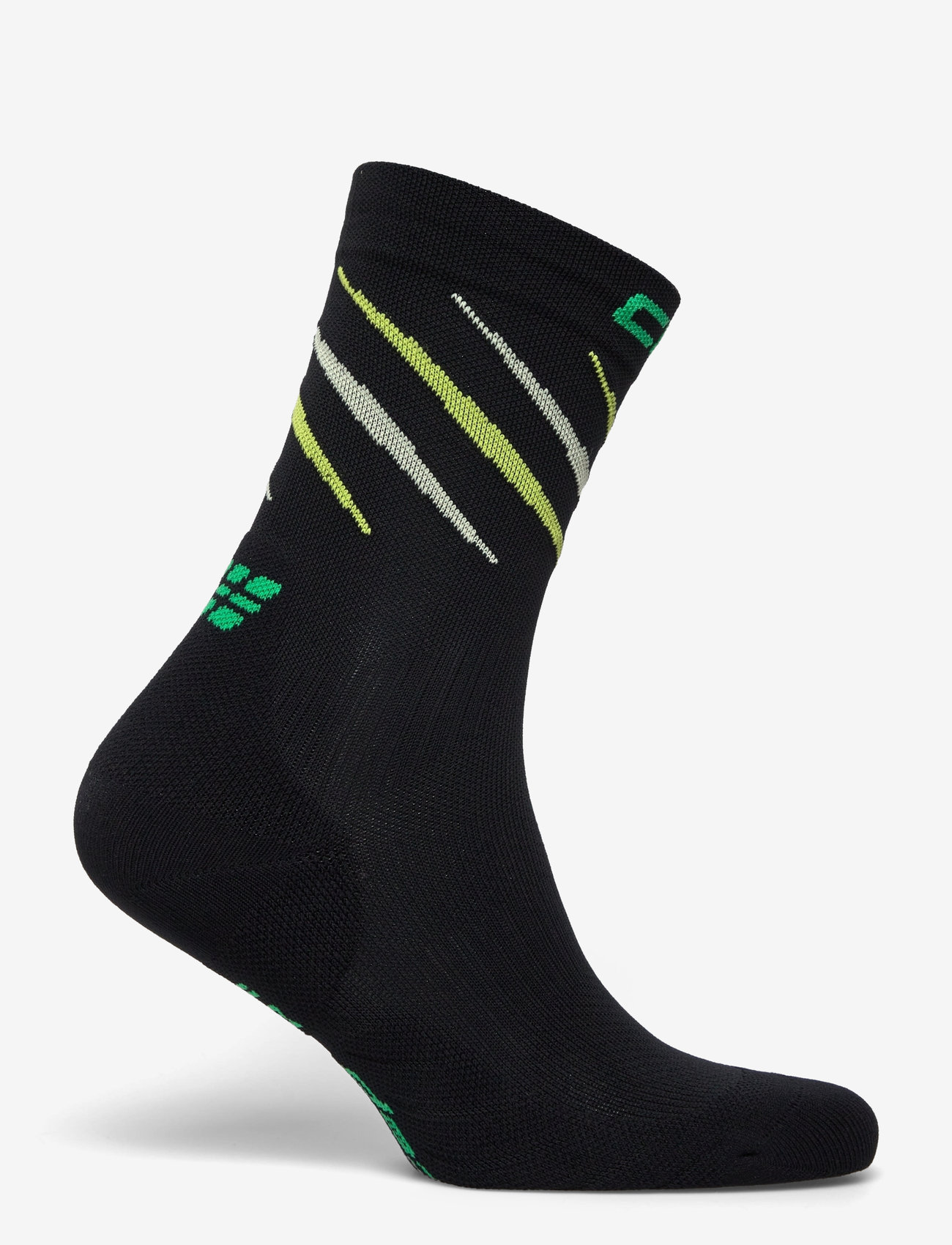 CEP - RUN EDT. CLAWS SOCKS, MID CUT - tøj - black/green mix - 1