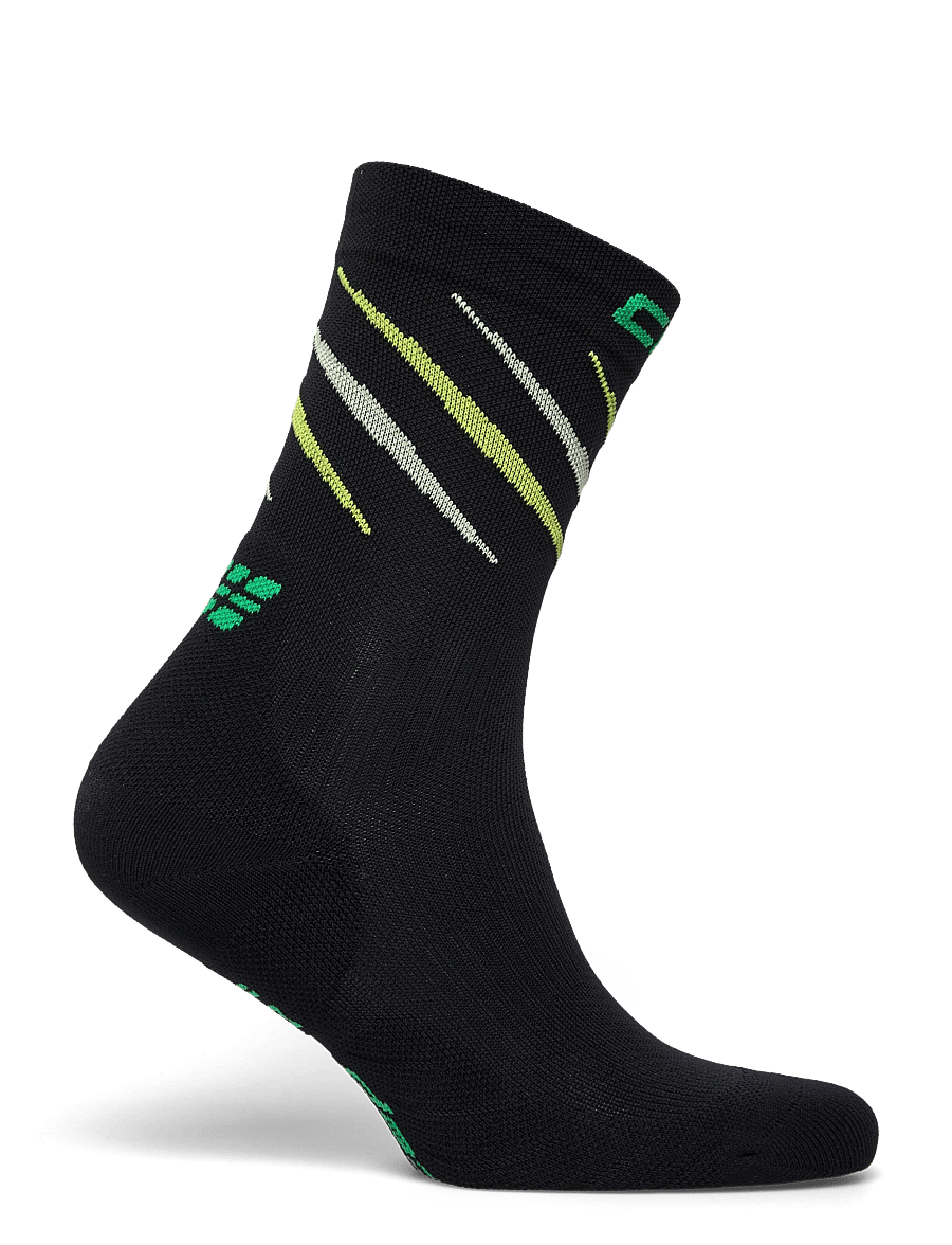 CEP - RUN EDT. CLAWS SOCKS, MID CUT - strümpfe - black/green mix - 1
