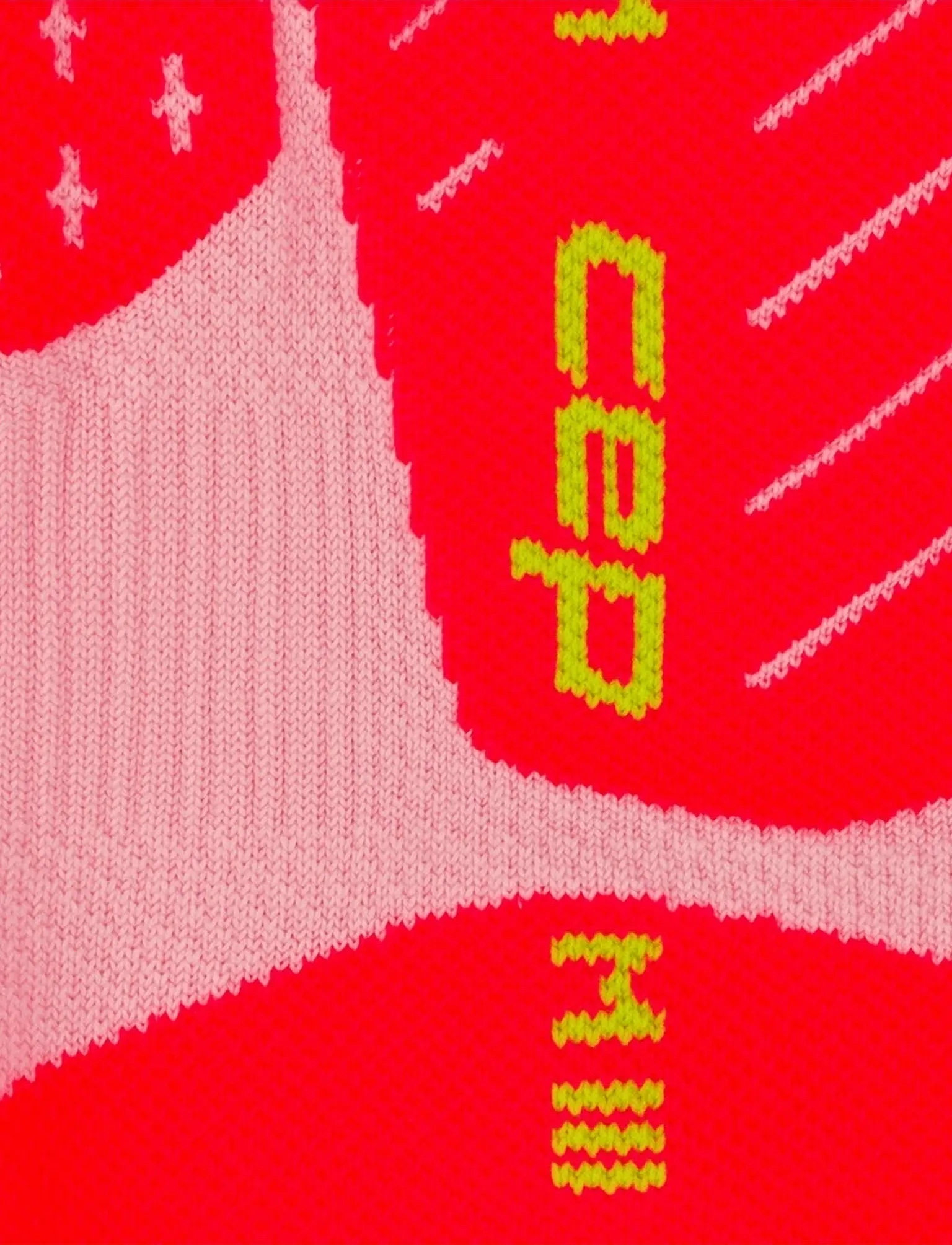 CEP - CORE RUN EDT. FADE SOCKS, MID CUT - strümpfe - pink/lime - 4