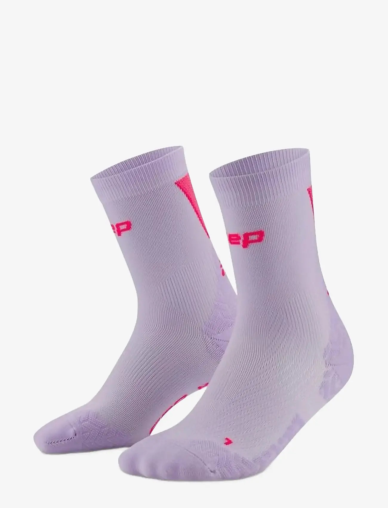CEP - CORE RUN ULTRALIGHT SOCKS, MID CUT, 4.0 - riided - lilac/pink - 0