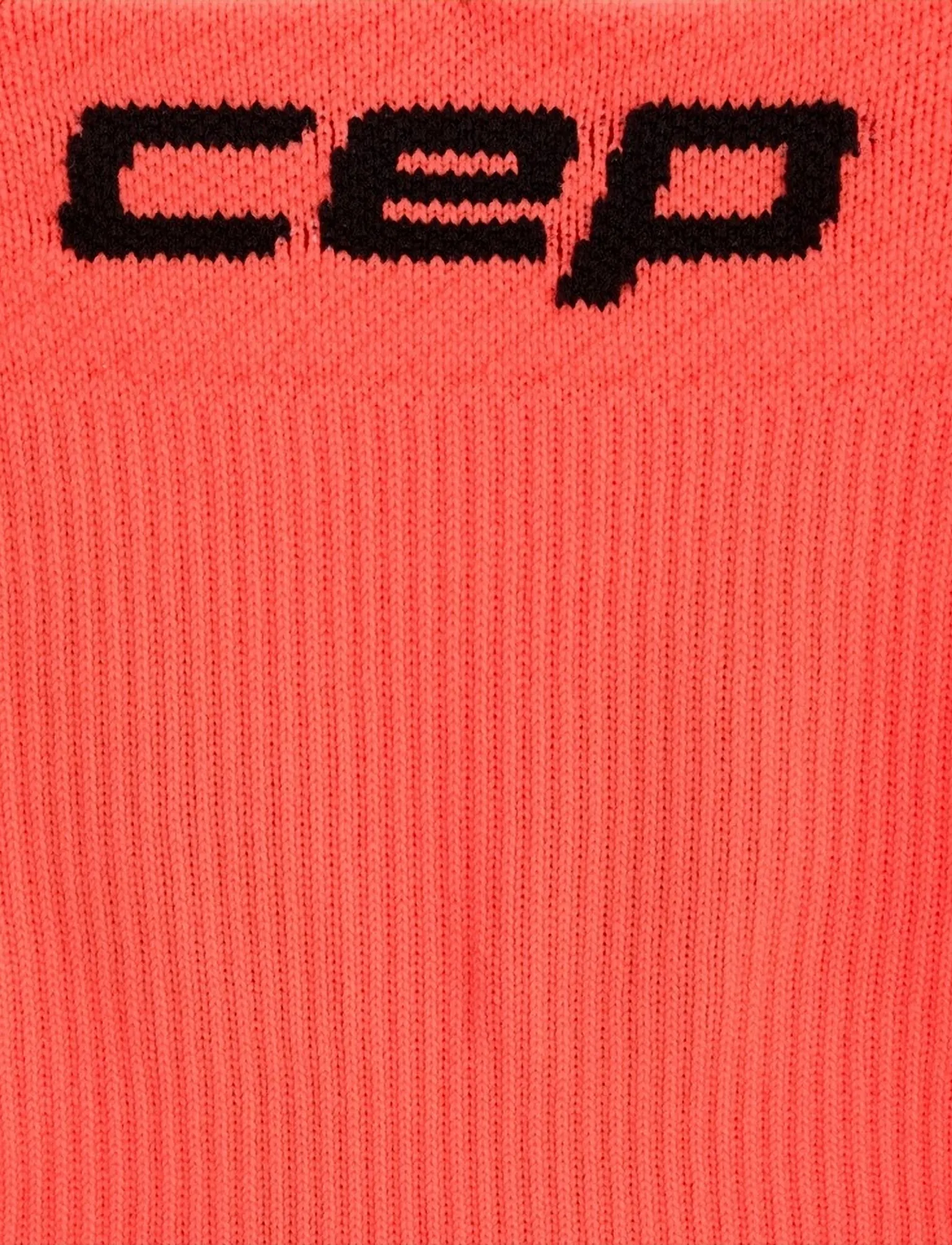 CEP - CORE RUN SOCKS, MID CUT, 5.0 - sous-vêtements et chaussettes - neon coral - 3
