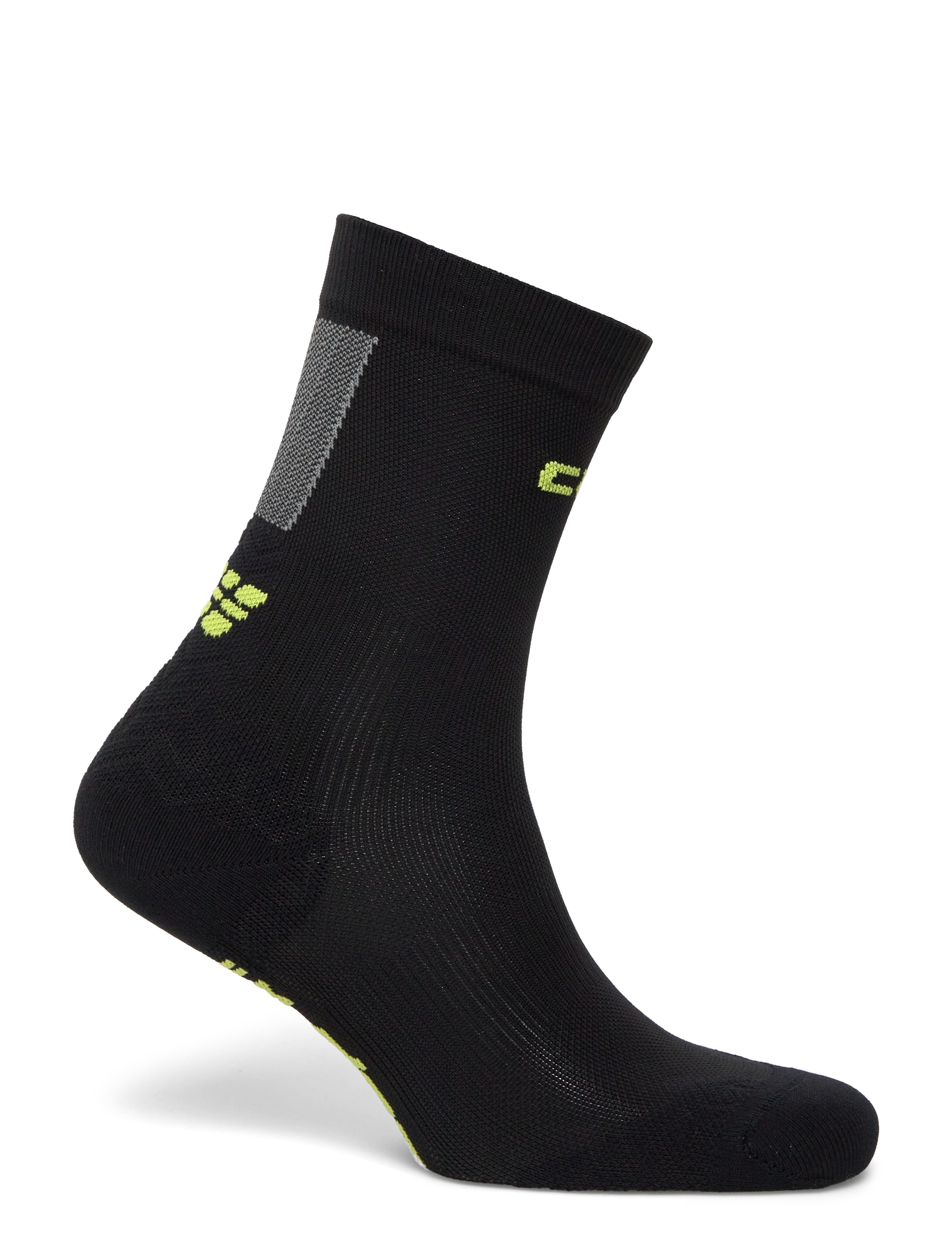 CEP - CORE RUN ULTRALIGHT SOCKS, MID CUT, 4.0 - underkläder och strumpor - black/grey - 1