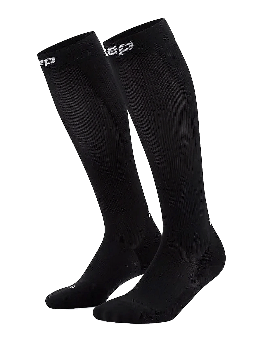 CEP - CORE RUN SOCKS, TALL, 5.0 - Íþróttasokkar - black - 0