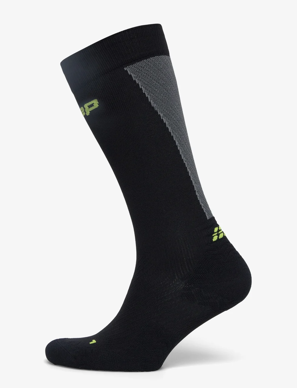 CEP - CORE RUN ULTRALIGHT SOCKS, TALL, 4.0 - sportsocken - black/grey - 0