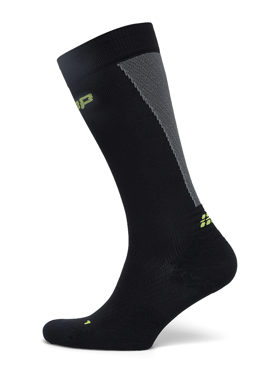 CEP - CORE RUN ULTRALIGHT SOCKS, TALL, 4.0 - sportstrømper - black/grey - 0