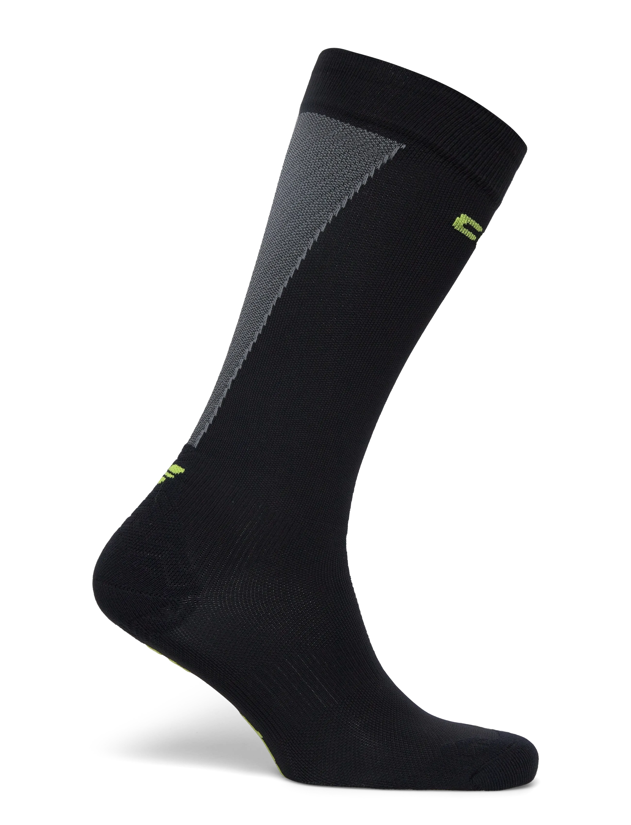 CEP - CORE RUN ULTRALIGHT SOCKS, TALL, 4.0 - träningsstrumpor - black/grey - 1